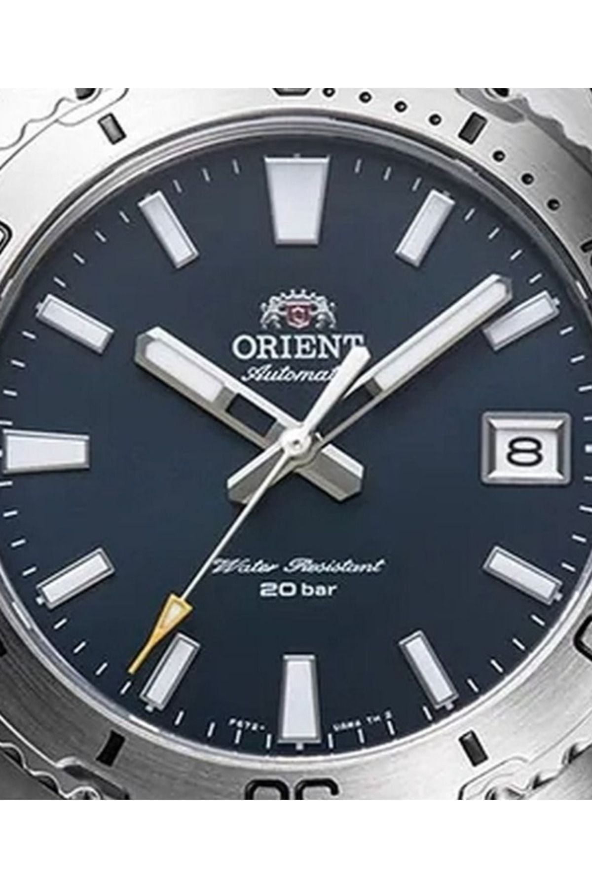 Orient-Ceas automat bărbătesc albastru, F6722, japonez, rezervă de mers de 40 de ore 2