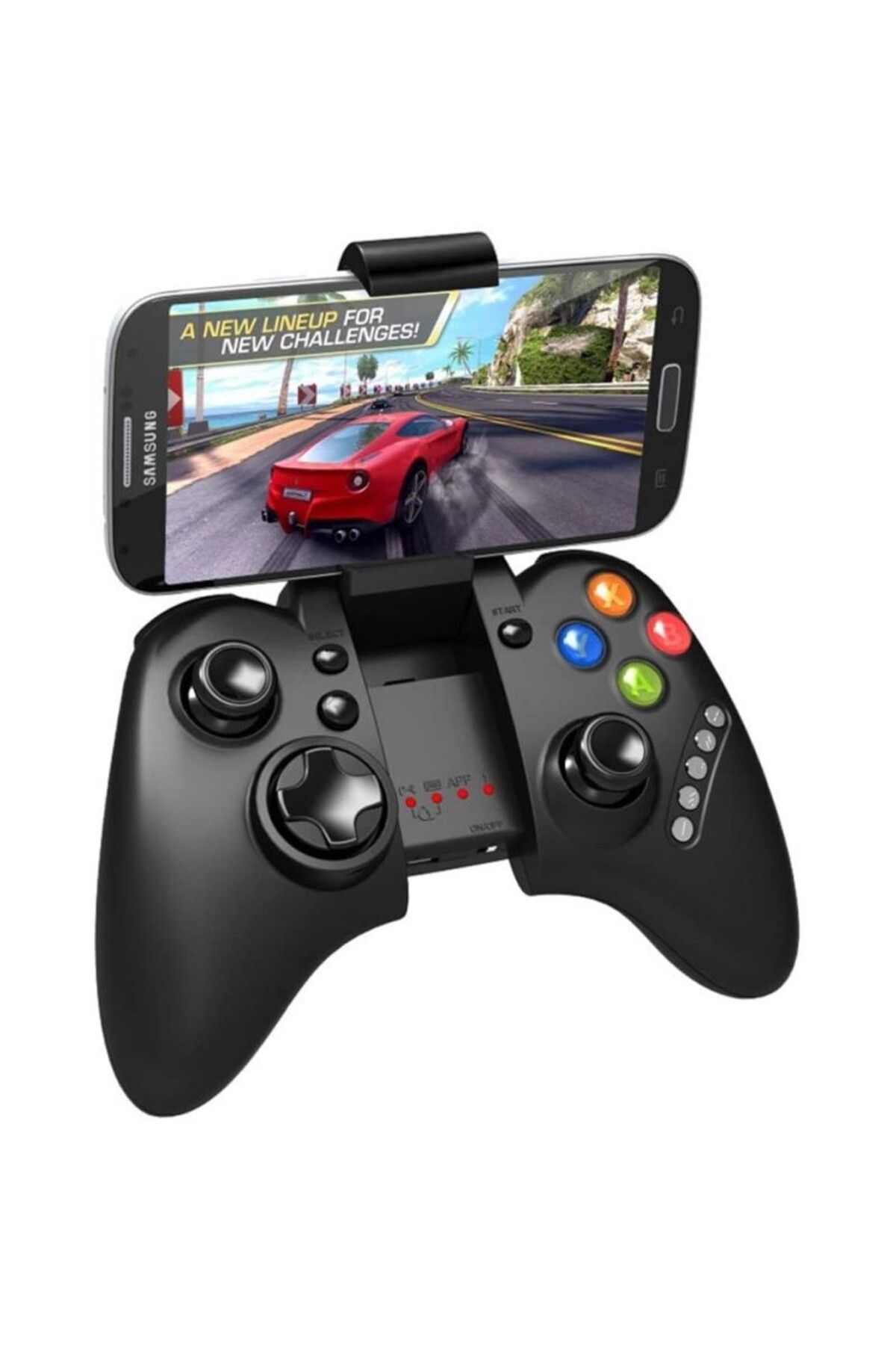 ipega-Bluetooth gamepad, Android, iOS, smartphone stand 3.2-6 inch, multimedia buttons, 3