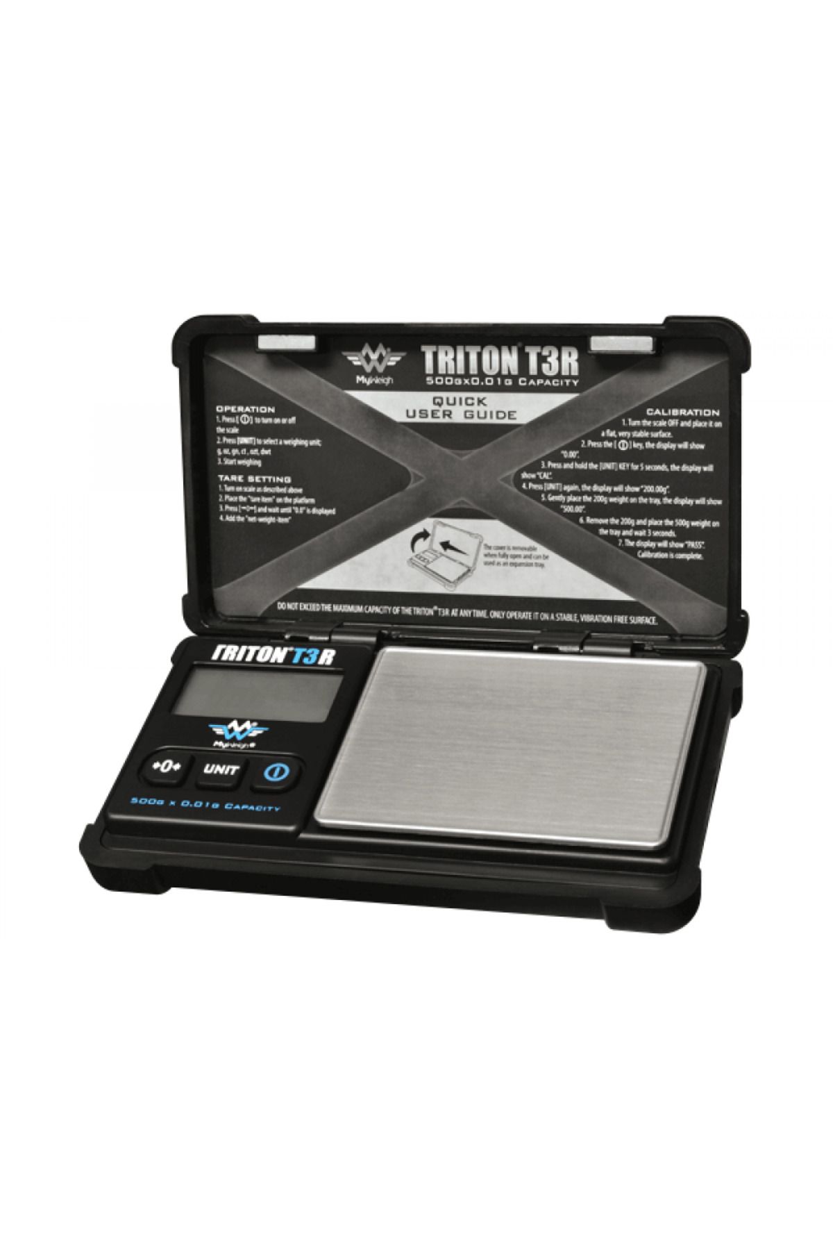 MyWeigh-Cantar Anti-soc Triton T3R tehnologie IPS 0.01-500g USB-C inclus 3