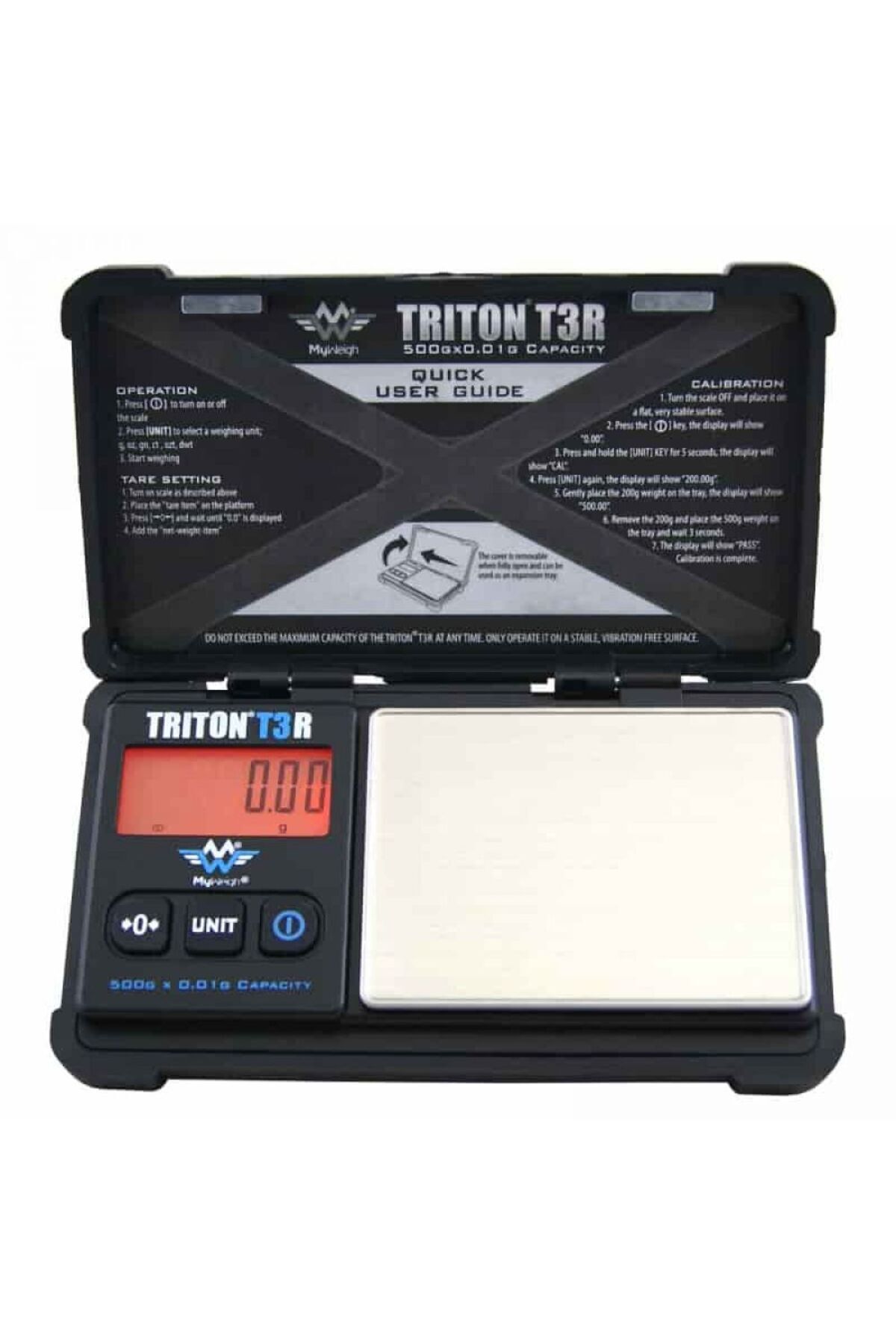 MyWeigh-Cantar Anti-soc Triton T3R tehnologie IPS 0.01-500g USB-C inclus 1