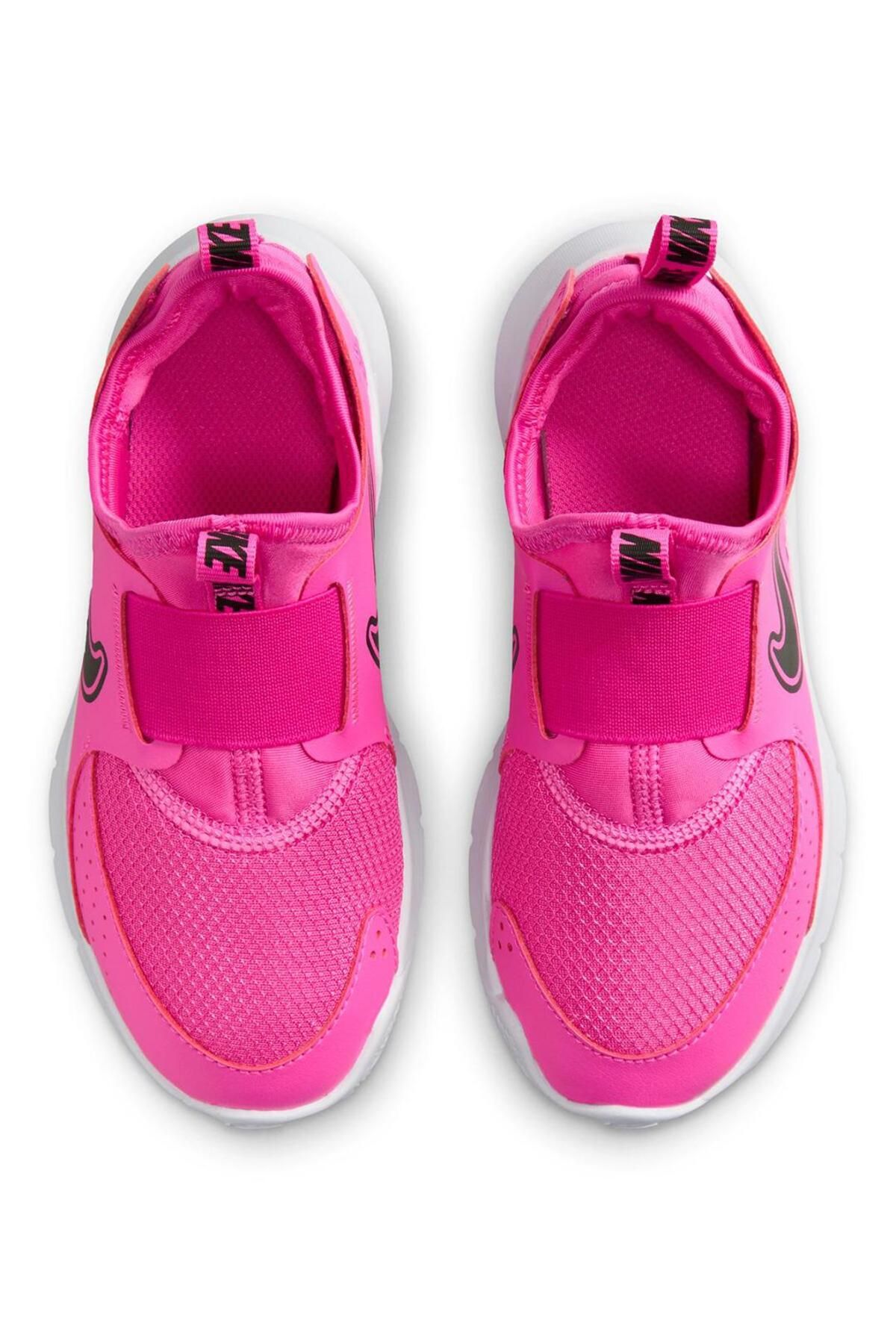 Nike-Flex Runner 3 Running Shoes - Laser Fuchsia/White 4