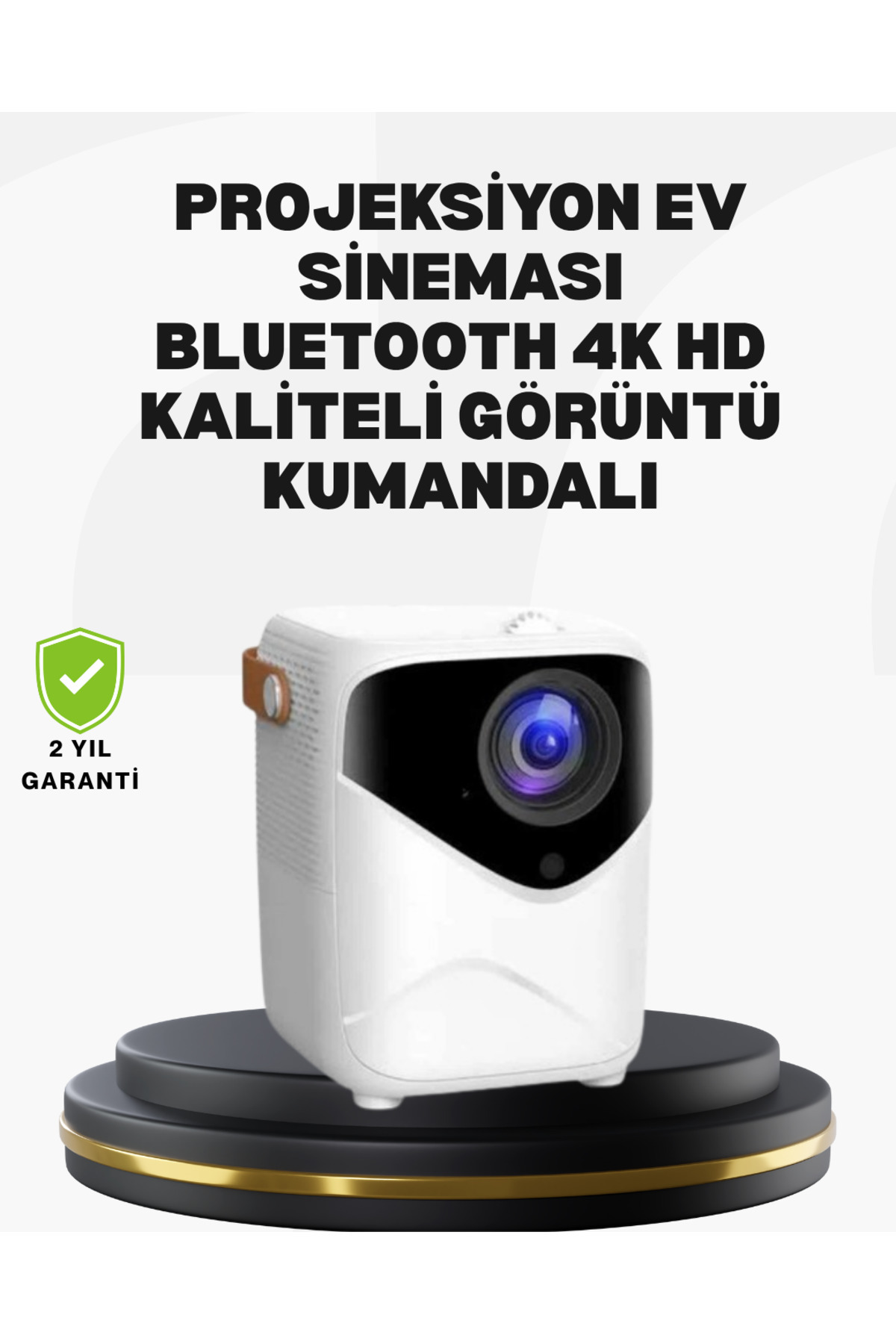 EN POPÜLER 50 inç TV Deneyimli Projektör – Yakın Mesafede Geniş Görüntü UYGUN