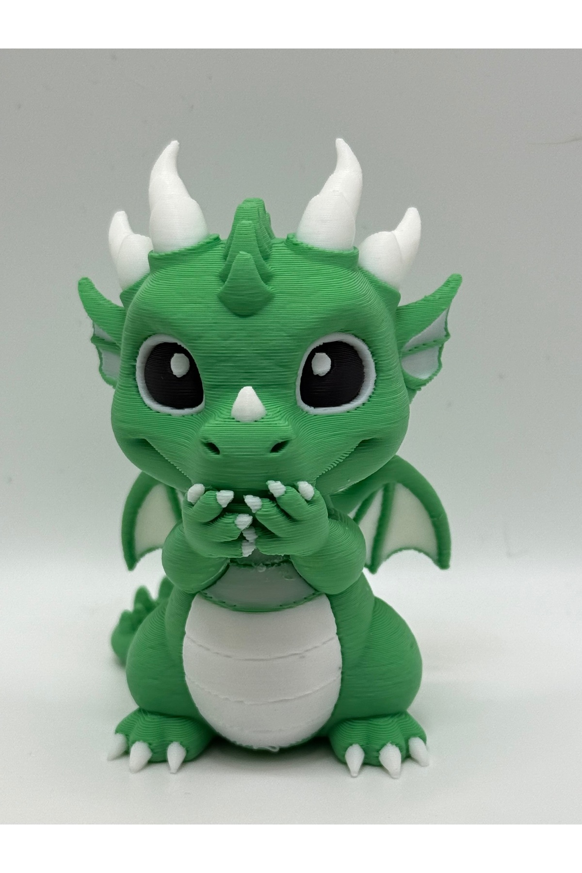 Set di 3: draghi che vedono, sentono e parlano | Statua decorativa del drago da tavolo