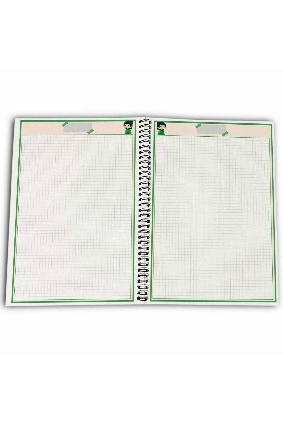 Define Moyas-The Apothecary Diaries Maomao Checkered A4 School Notebook 72 Sheets 4