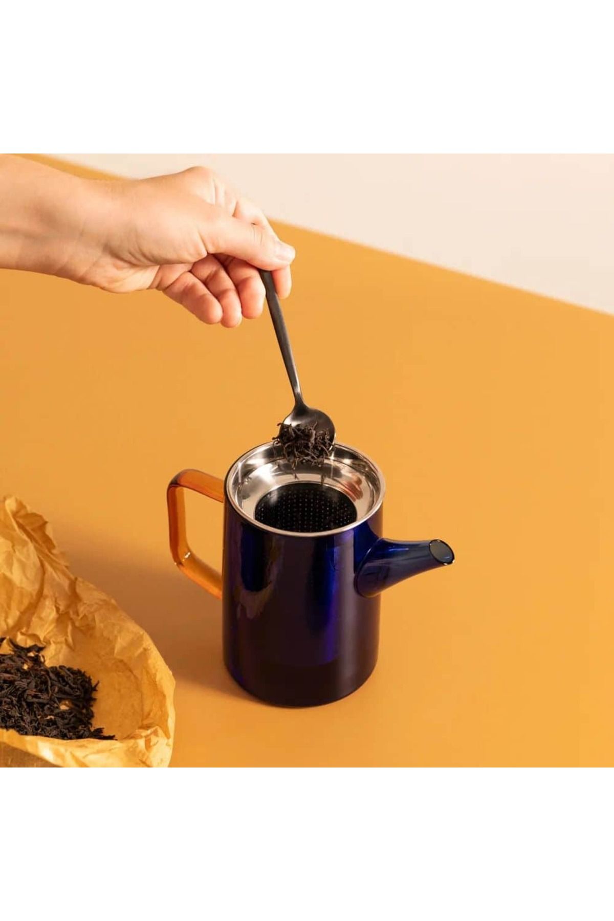 Create-Kettle with infuser, CREATE, Ambar Collection, 350 ml, blue 3