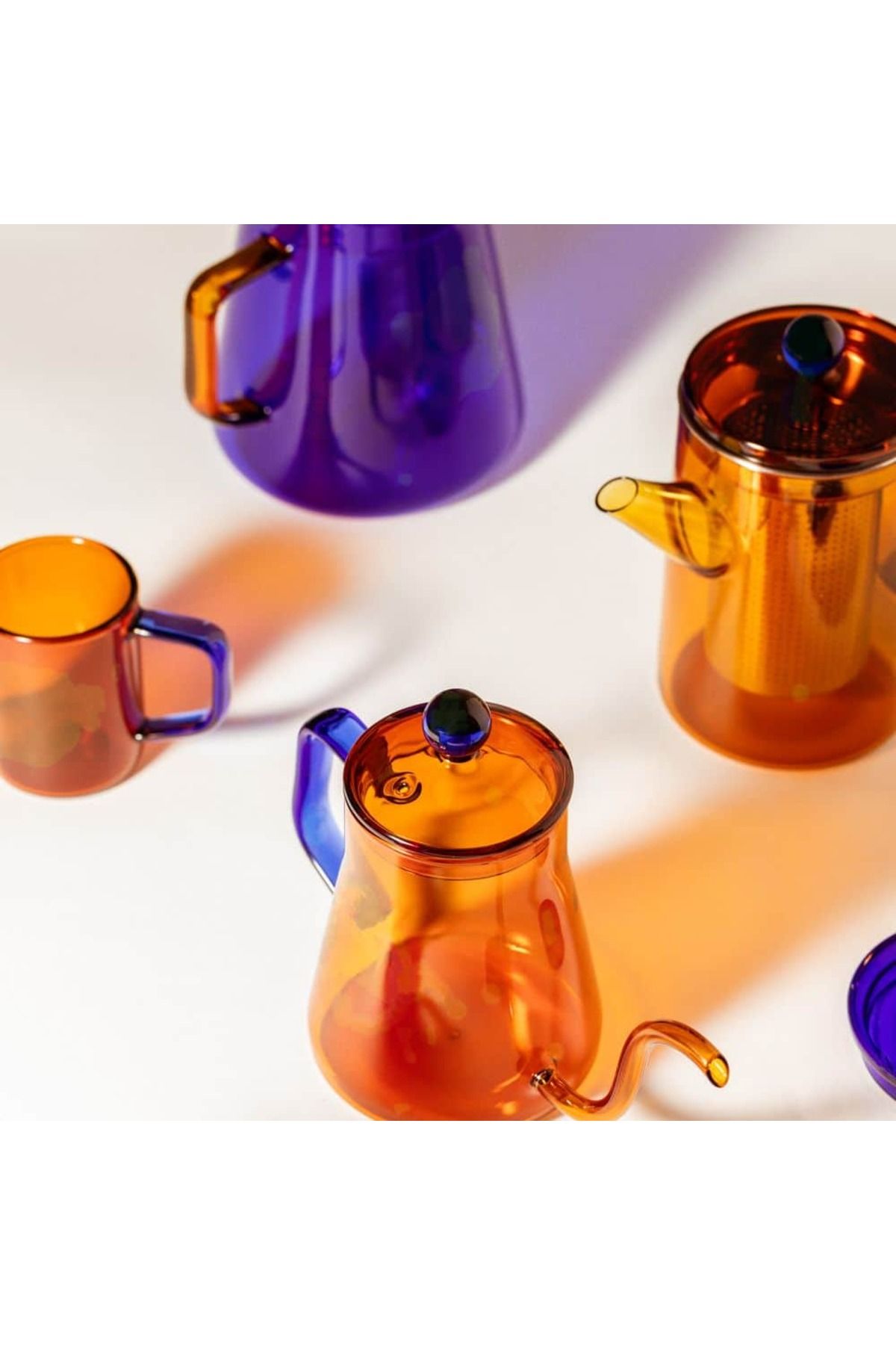 Create-Kettle with infuser, CREATE, Ambar Collection, 350 ml, blue 8