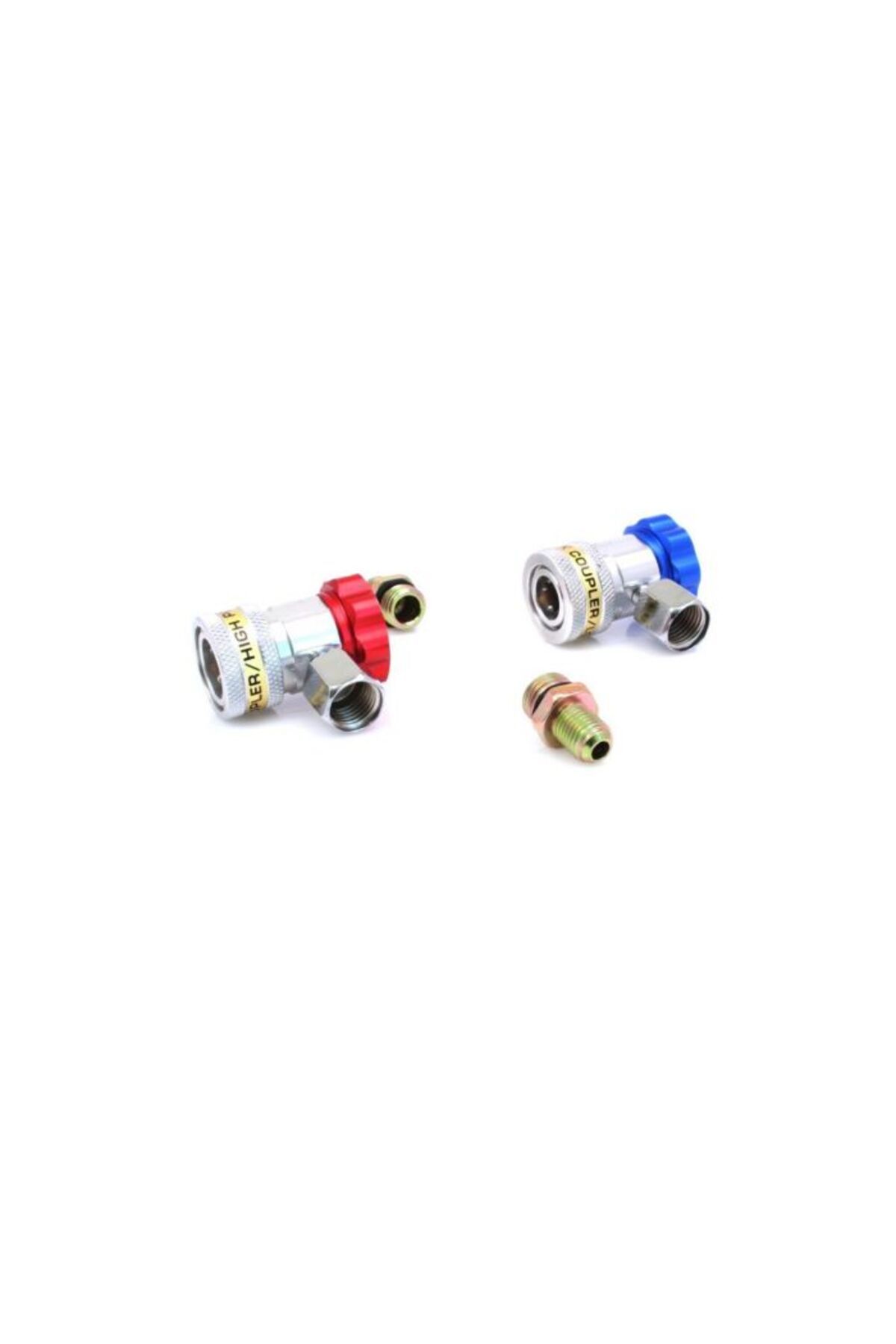 Techman-QUICK COUPLING SET WITH TAP AND ADAPTER FOR AIR CONDITIONERS 90 DEGREES 2