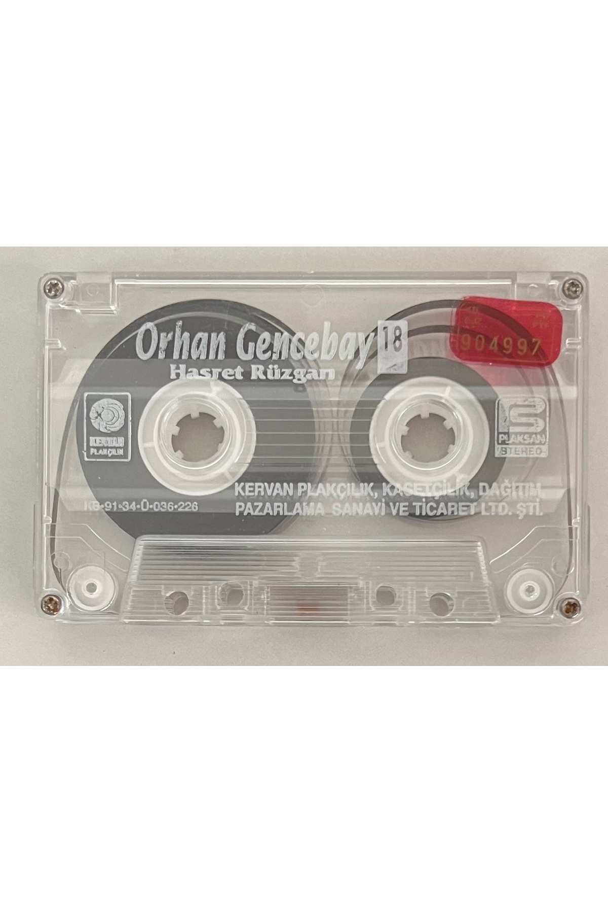 Kervan Müzik-Orhan Gencebay Hasret Wind Cassette Cardboard Is Not Only Cassette (Original Period Printing Cassette) 1