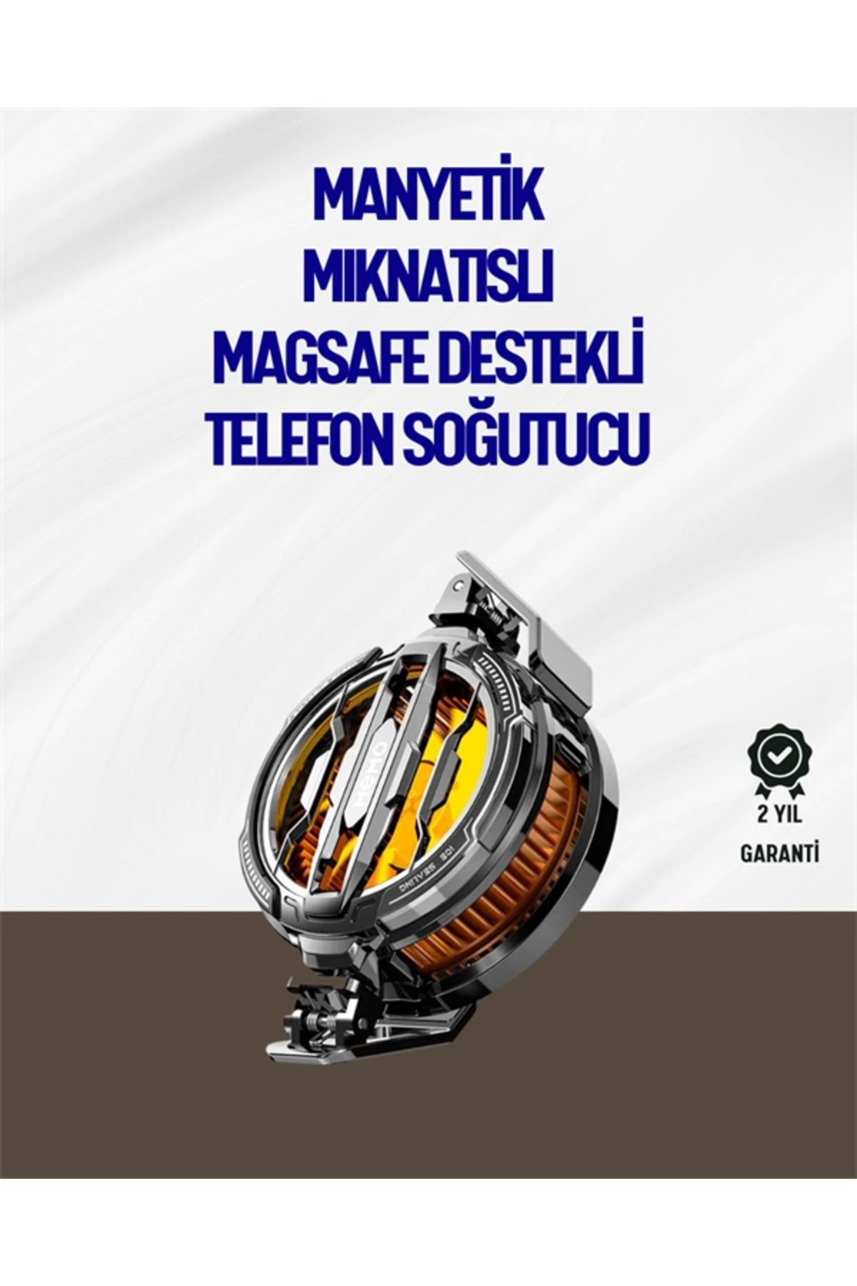 Enseb-Assembled Cooling Fan with Magnet and Apparatus |   Compatible with All Devices |   Led Indicator 1