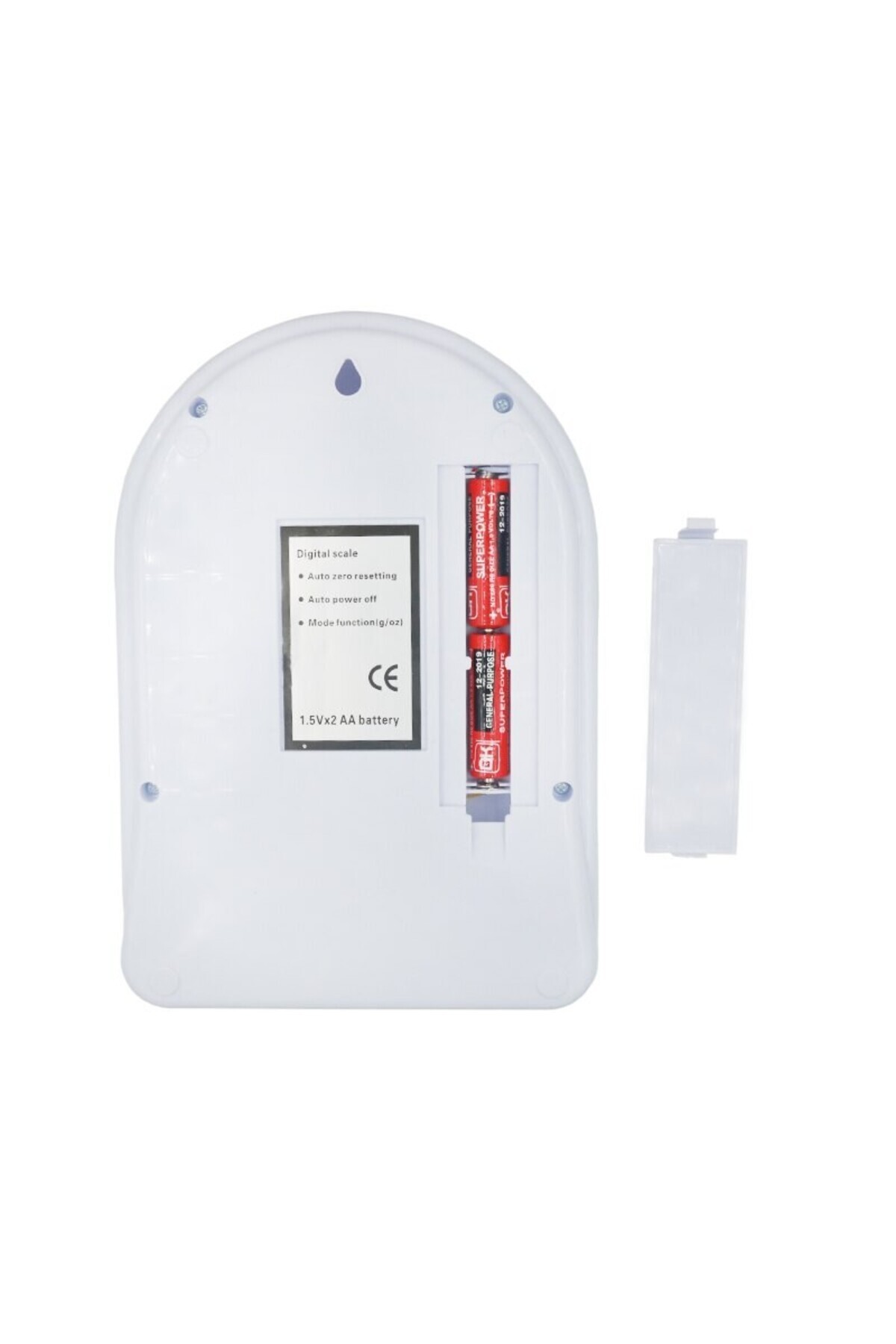PROCART-Cântar digital de bucătărie, afișaj LCD, funcție de tară, greutate maximă 5 kg, alb 6