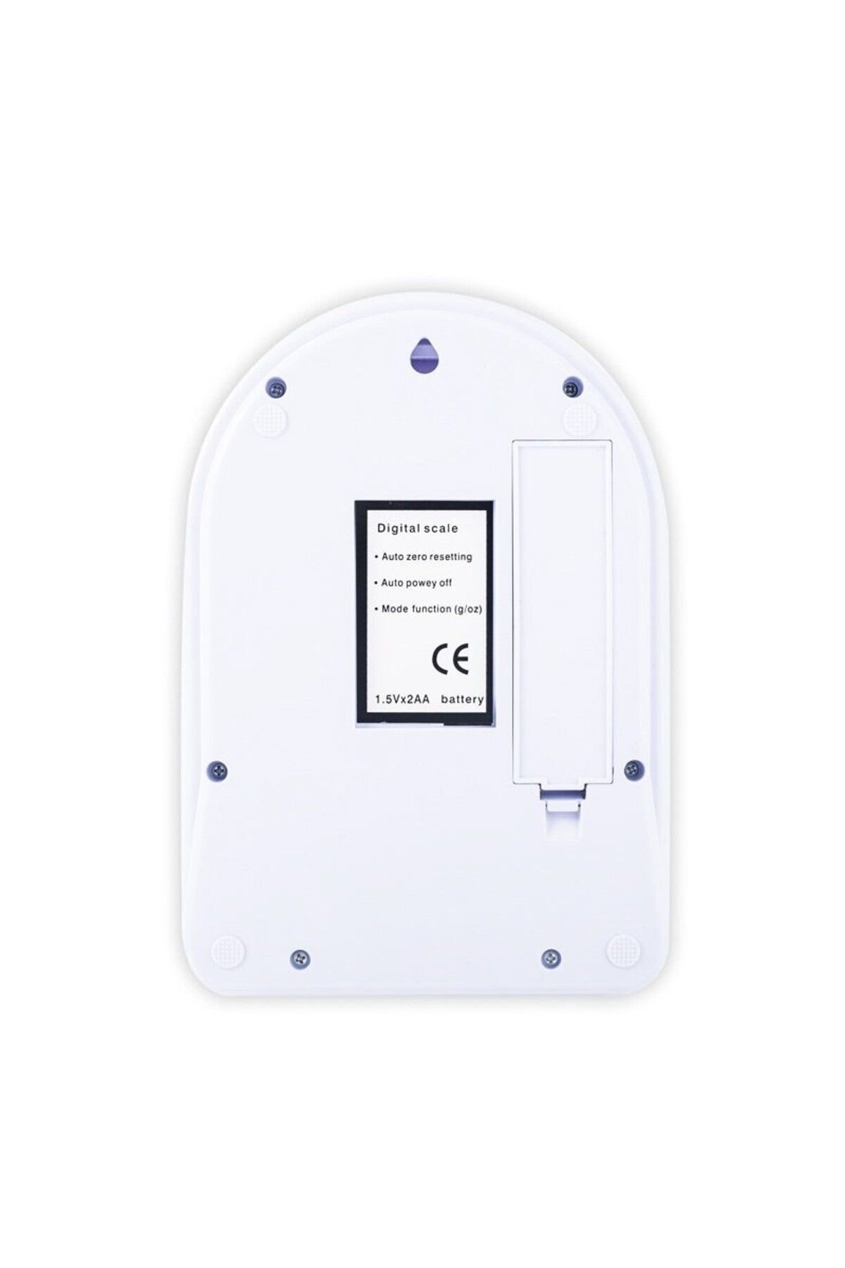 PROCART-Cântar digital de bucătărie, afișaj LCD, funcție de tară, greutate maximă 5 kg, alb 5