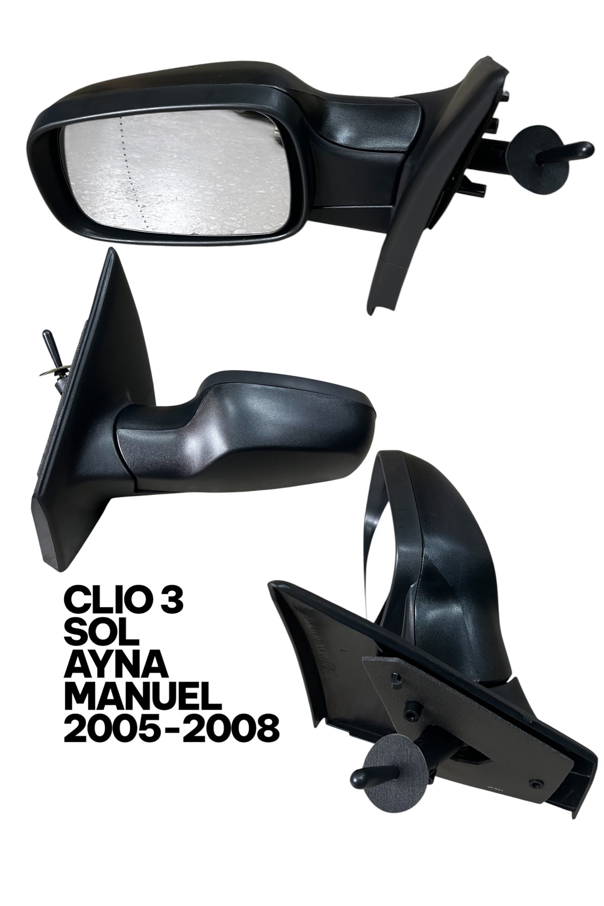 İthal CLIO 3 SOL AYNA MANUEL 2005-2008 7701061190