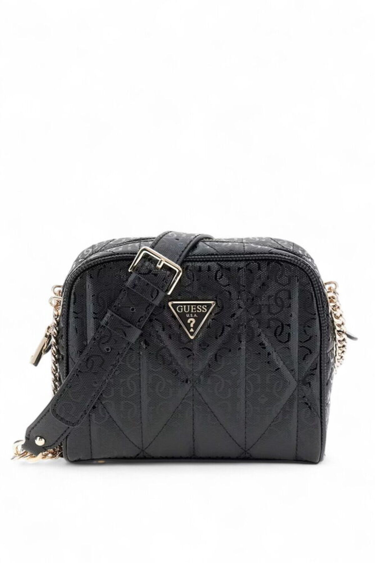 ゆな Guess Aldina Siyah Kadın Çapraz Askılı Çanta HWGG9663140 - Fiyatı