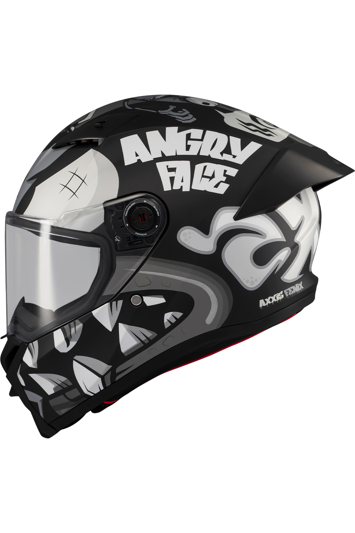 Genel Markalar FENIX ANGRY FACE B2 BLACK GREY MATT - Fiyatı, Yorumları