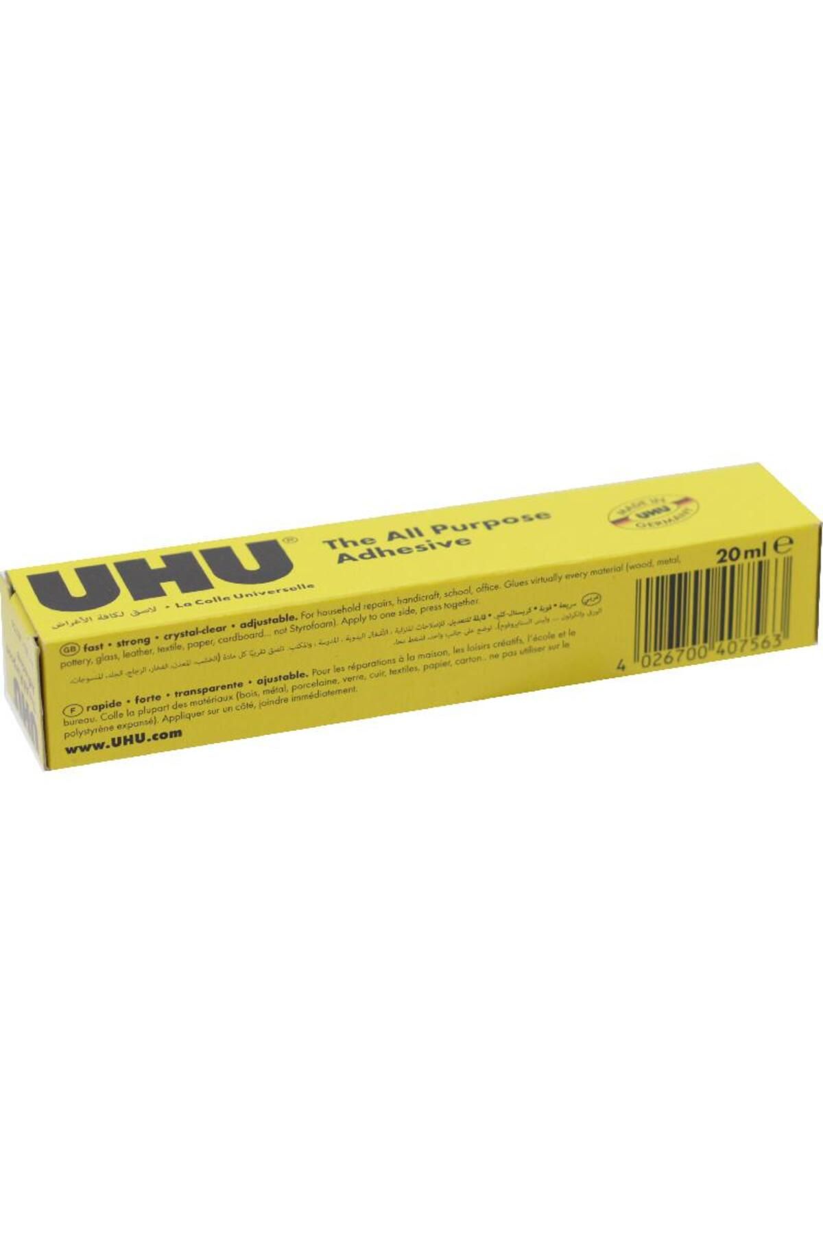 Uhu-No. 12 Multipurpose Glue, 20.00 ml ( .70 oz ), Clear 2