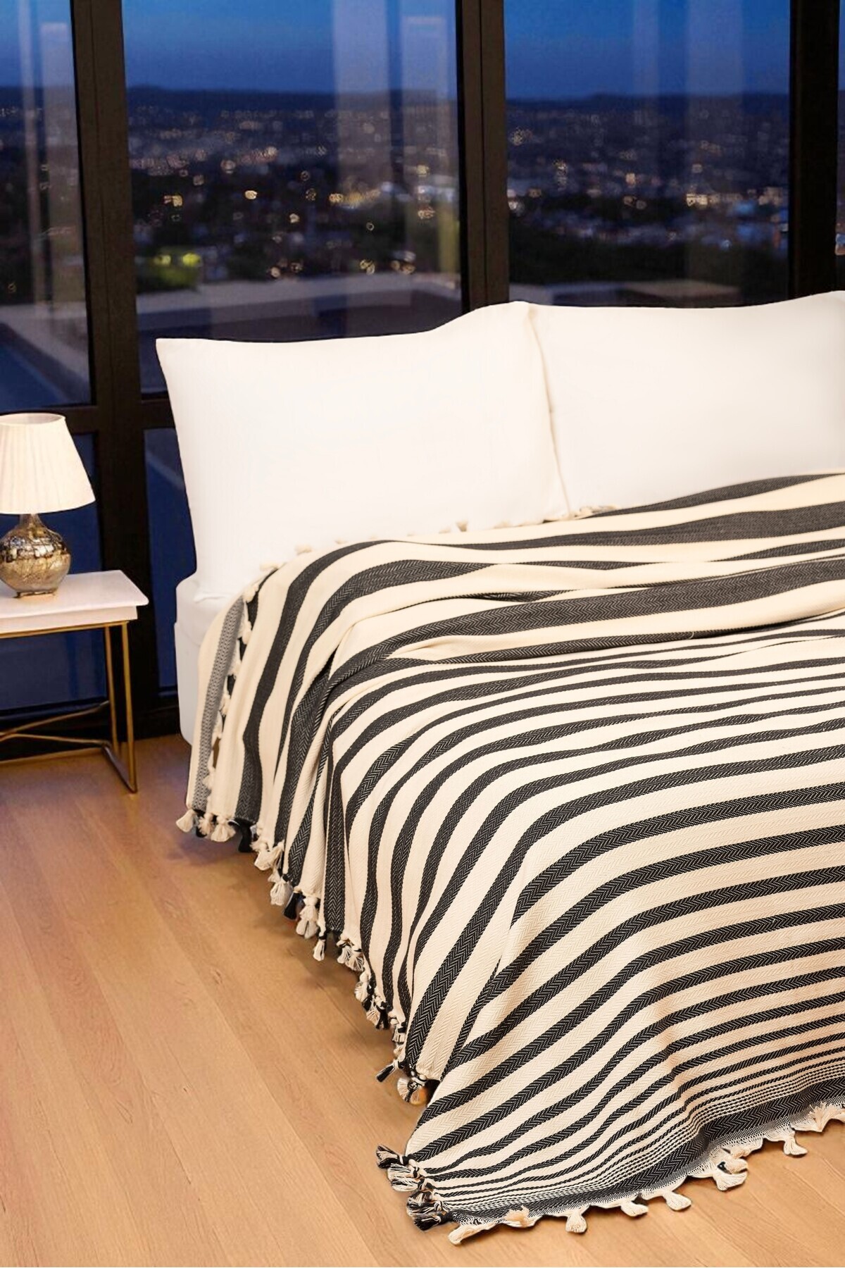 AYDESİA Doğal Pamuk,yumuşak, Tek Kişilik Pike, Koltuk Örtüsü, Çok Amaçlı Örtü 130x180 Cm.