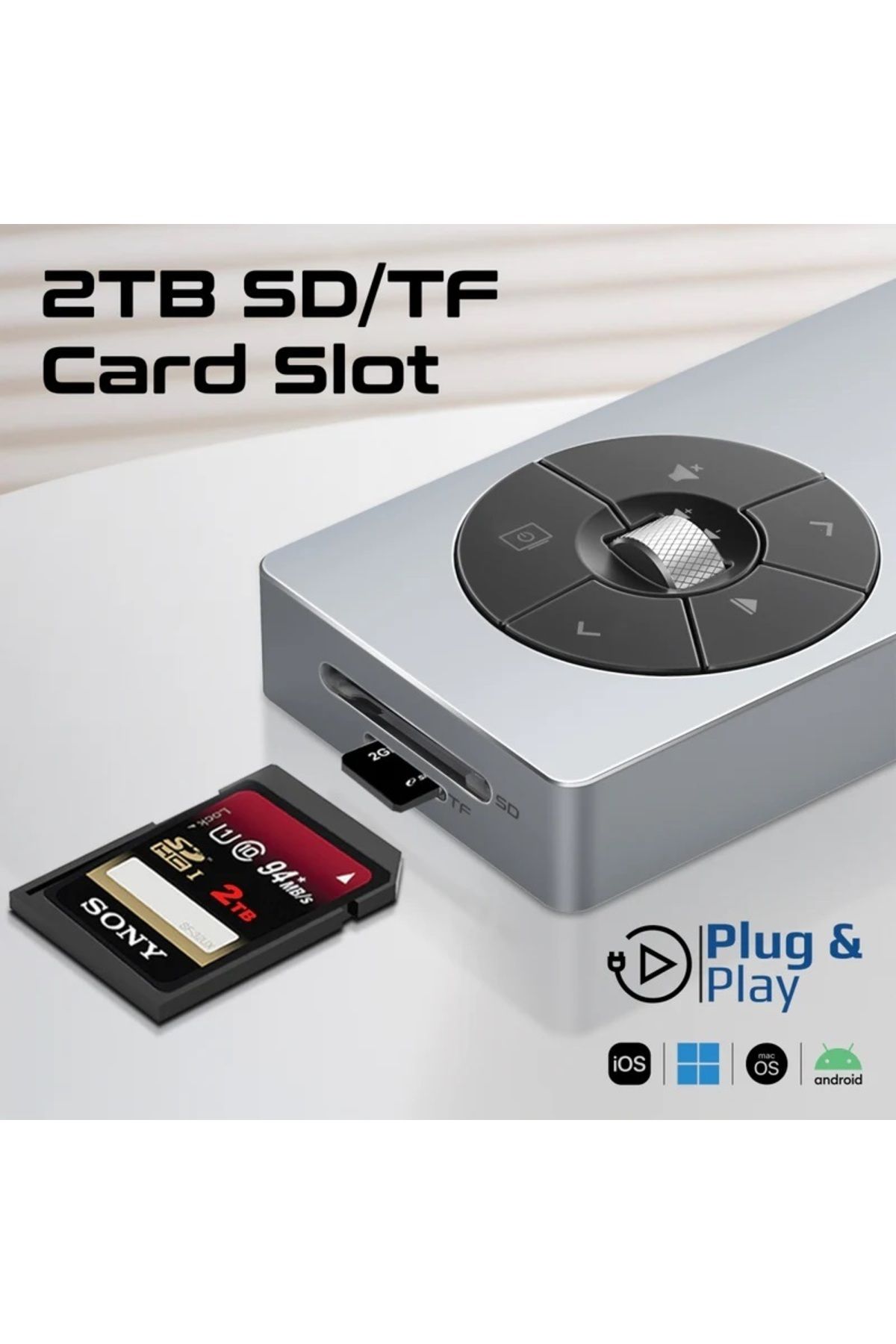Promate-4K@60Hz Multi-Function High Speed USB-C Hub with Screen Privacy Button 2