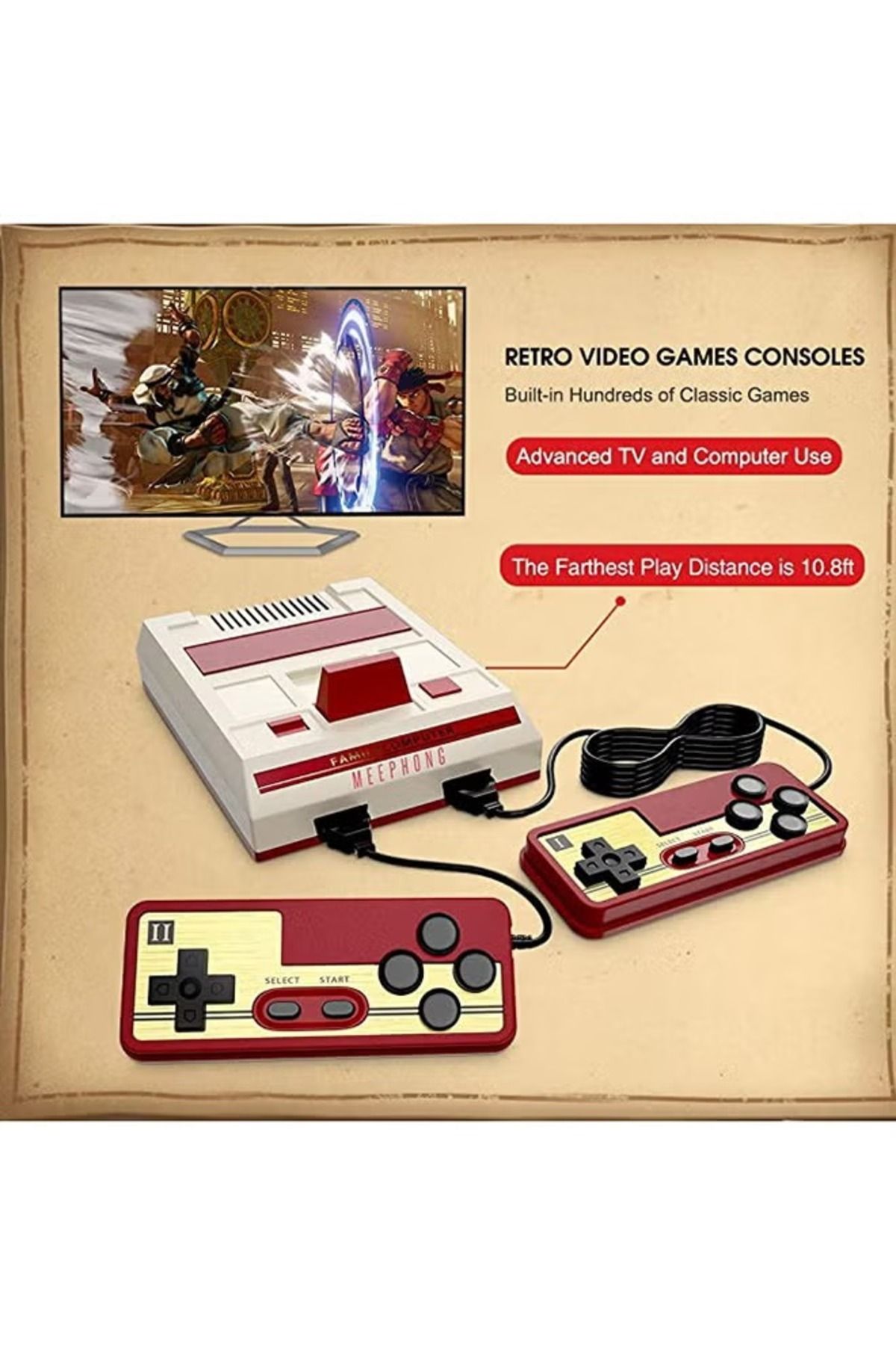 Nintendo-FC Compact Video Game Console With Family Computer 5