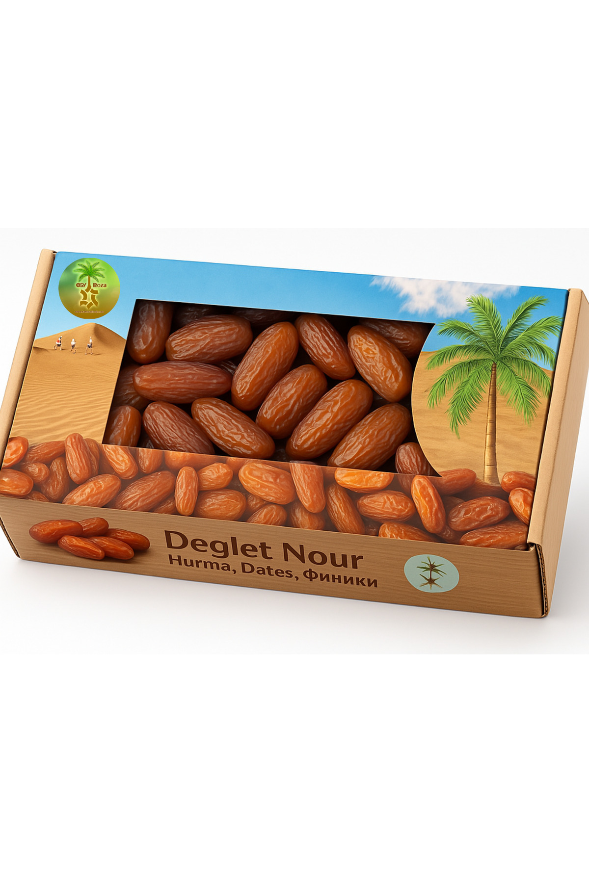 OSY ROZA Deglet Nour Hurma Tunus Hurma 5 Kg