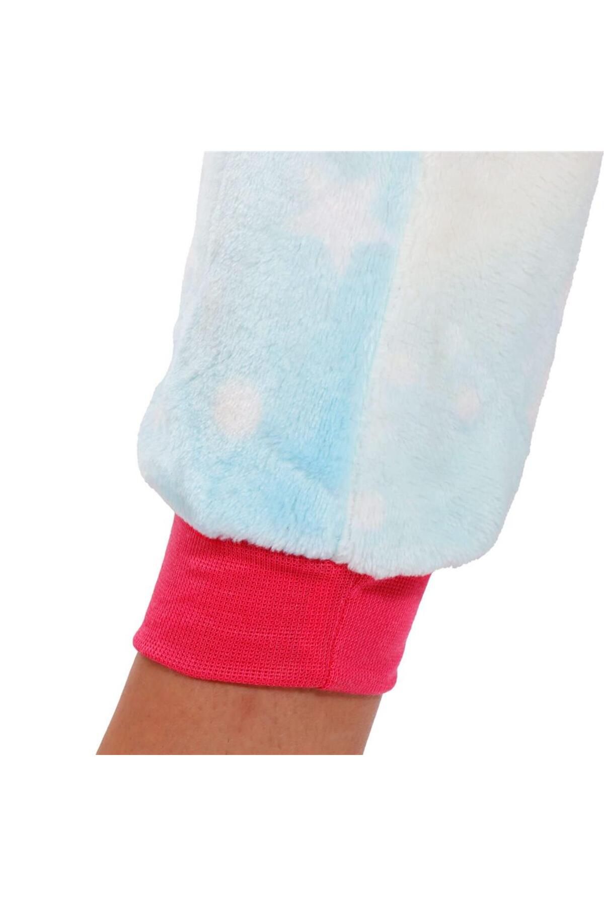SERSIMO-Pijama tip salopeta pentru dama, model unicorn, marime M 15