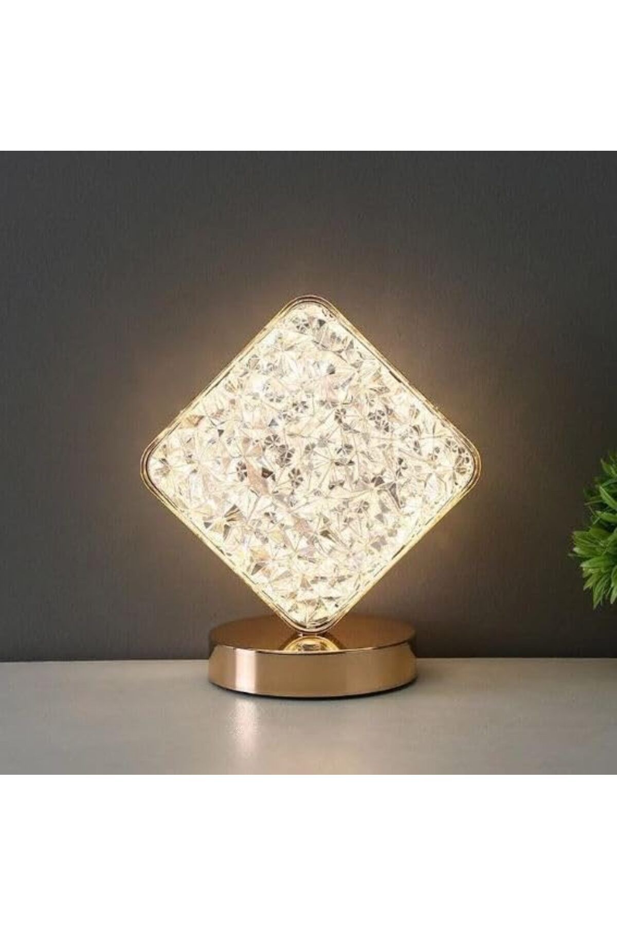 SUKILO-Creative Square Shaped Desk LED Lamp – Unique Moon, Star, or Square Design, Warm White Ligh 1