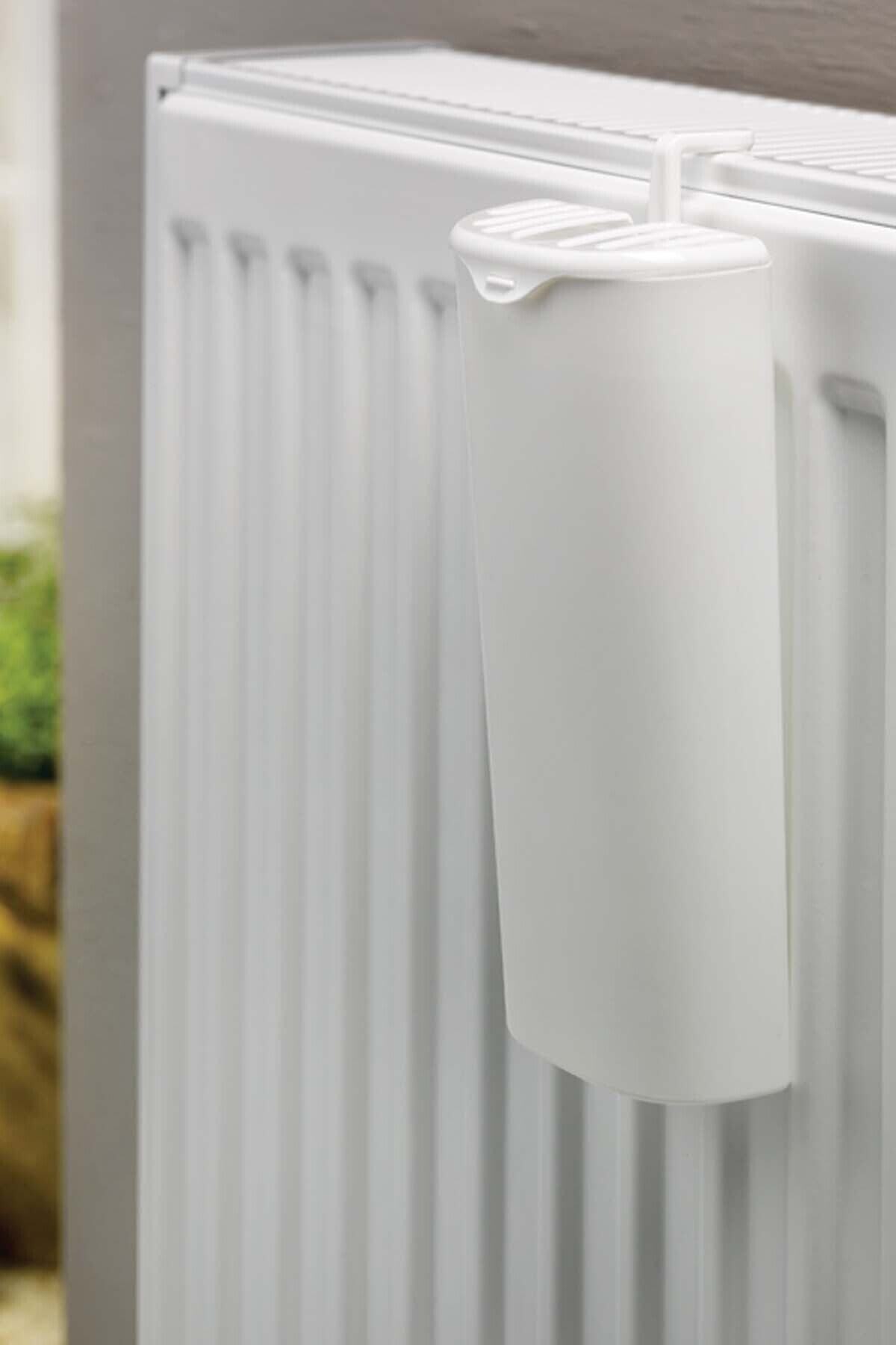 woodhub 3'lü Beyaz Kalorifer Suluğu Seti, Kendinden Askılı, Dayanıklı ve Pratik Kullanım