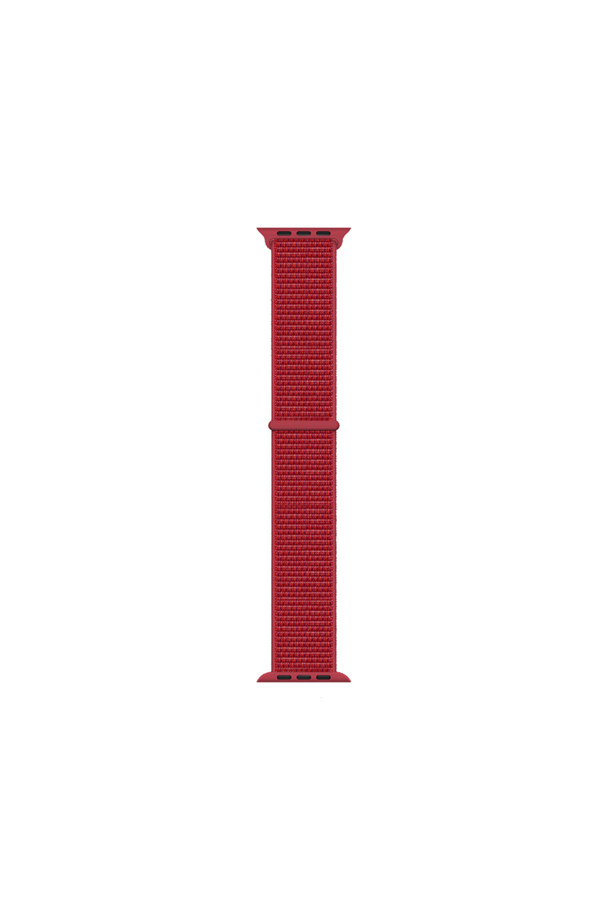 MOBİLEFİX-Watch 38mm Cord Band-03 Series Mesh Strap Strap-Red 1