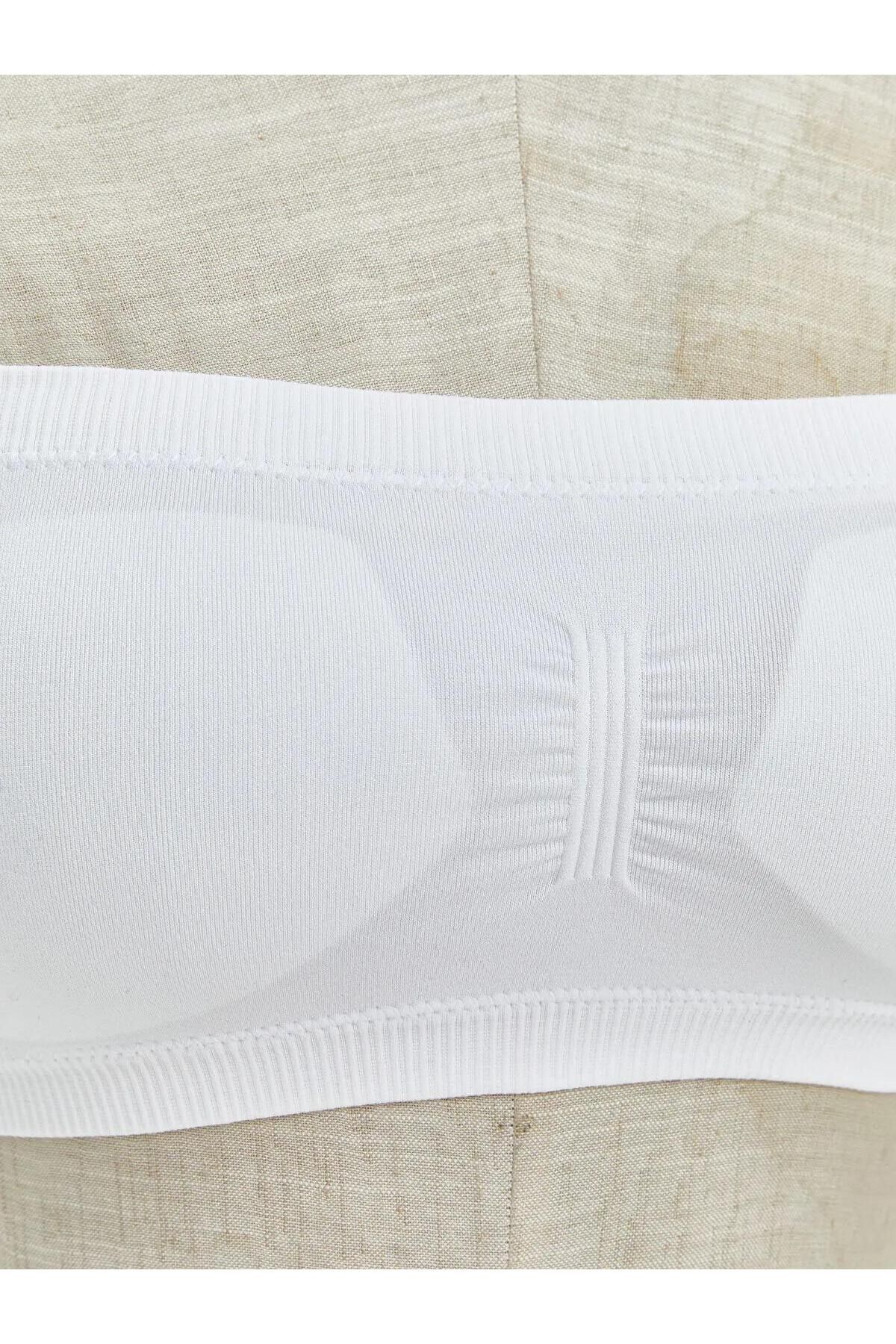 LC Waikiki-Lcw Dream Strapless Bra Without Underwire Without Padding 2-Pack (S5) 4