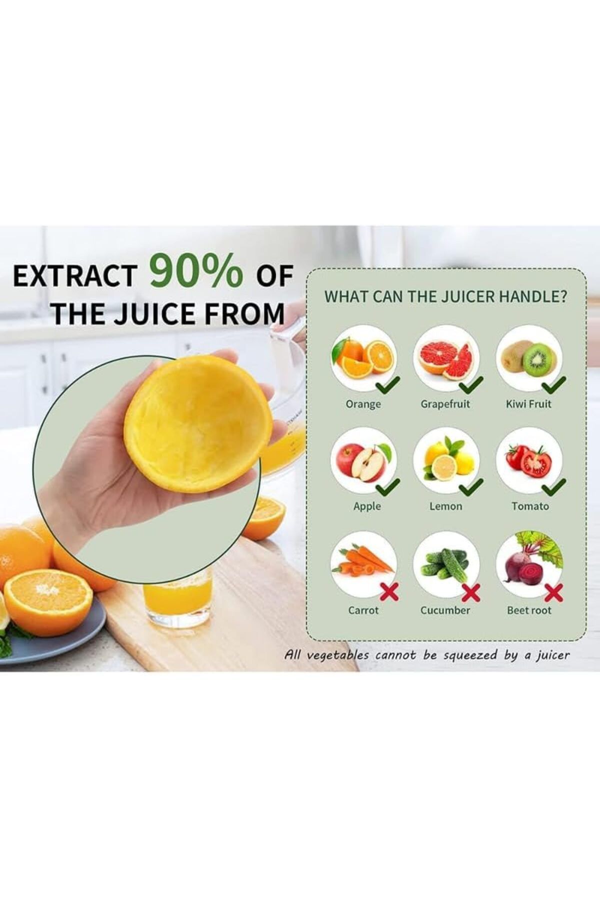 SUKILO-Electric Citrus Juicer – 200ml Portable Automatic Juice Extractor, Red 3