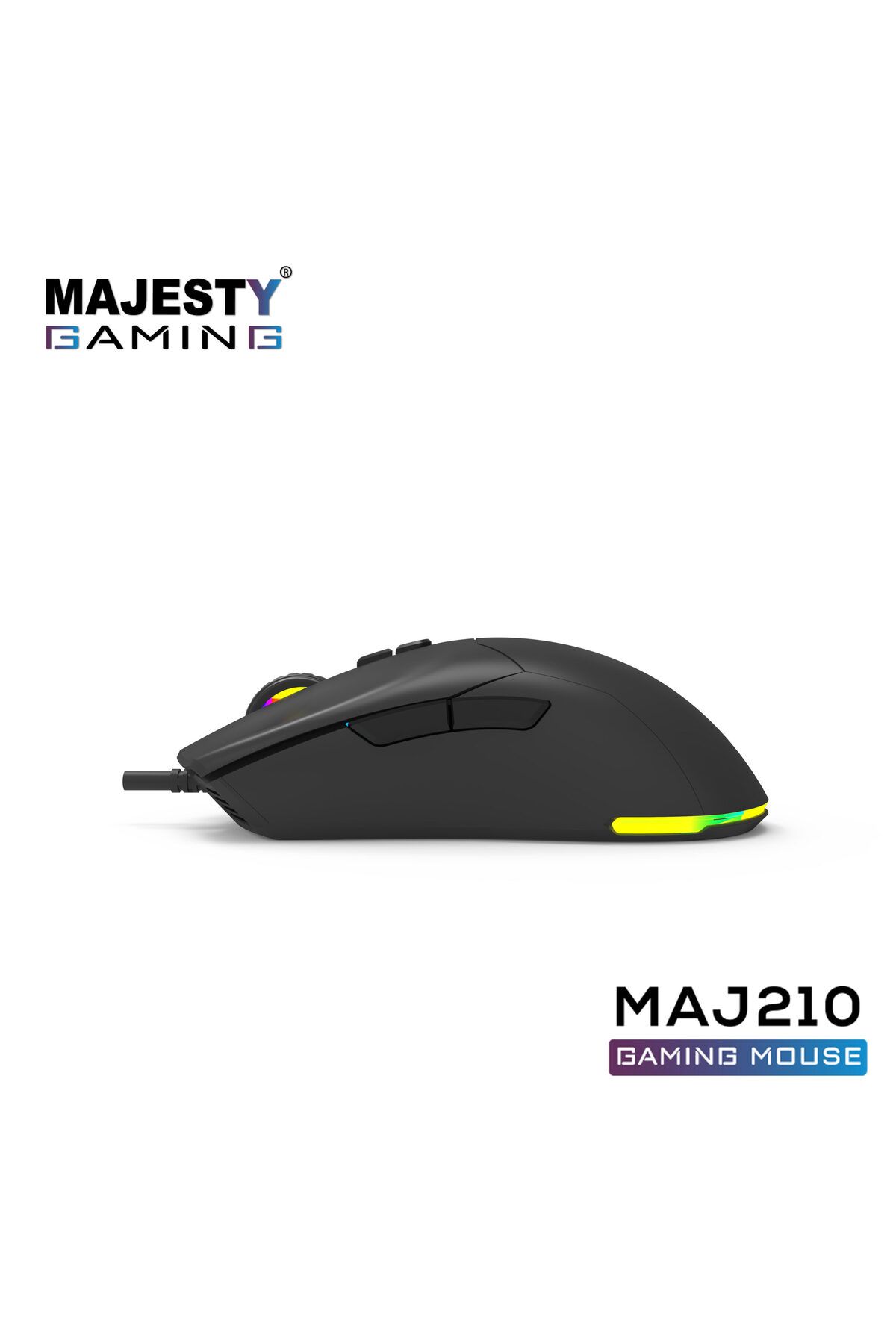 majesty-Wired Optical Gaming Mouse 7200 DPI with 7 Programmable Buttons and RGB Backlight 5