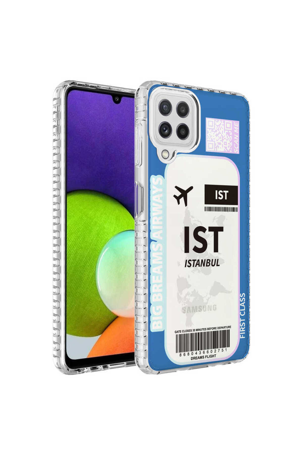 VELMORA-Galaxy M32 Case Colorful Patterned Silicone with Airbag Edge Vlmr Elegans Cover - No4 1