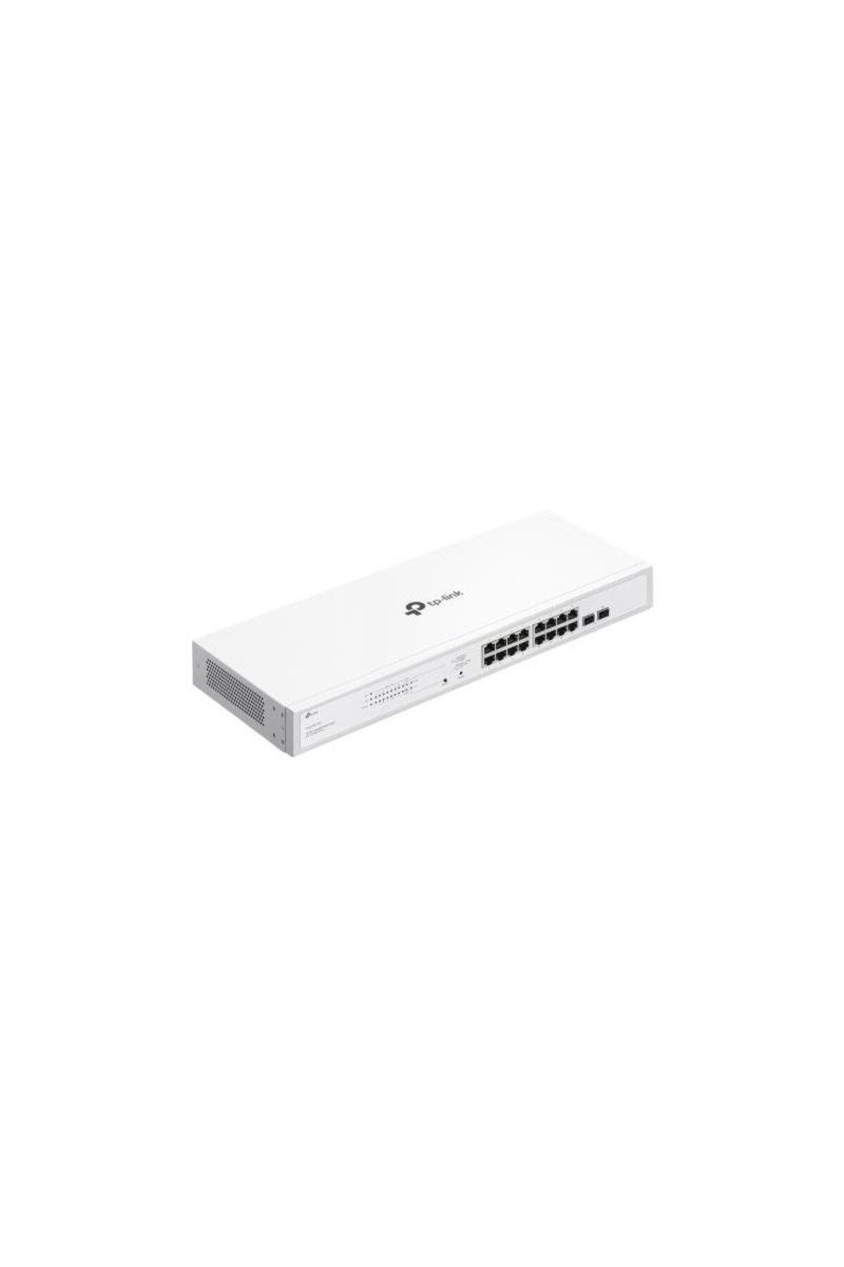 TP-LINK-18-Port Gigabit Smart Switch with 16-Port PoE+ FESTA FS318GP, Interfata: 16× 10/100/100 1