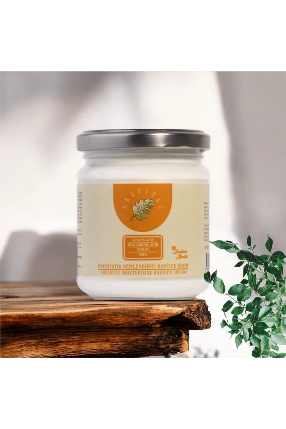 AKAVİTAL Prebiyotik Nemlendirici Bariyer Krem By Reyhan Aliusta 200 ml