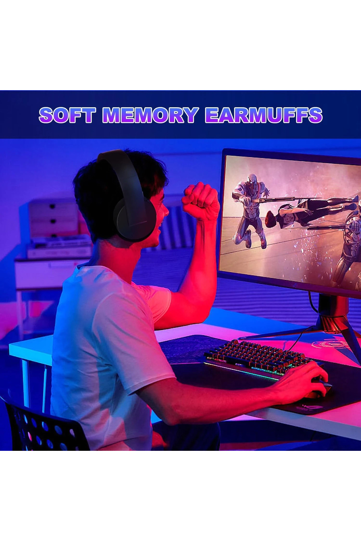 Generic-Wireless Gaming Headset with Mic 7.1 Surround Sound Bluetooth 5.2 Low Latency PS5/PC/Switch 3
