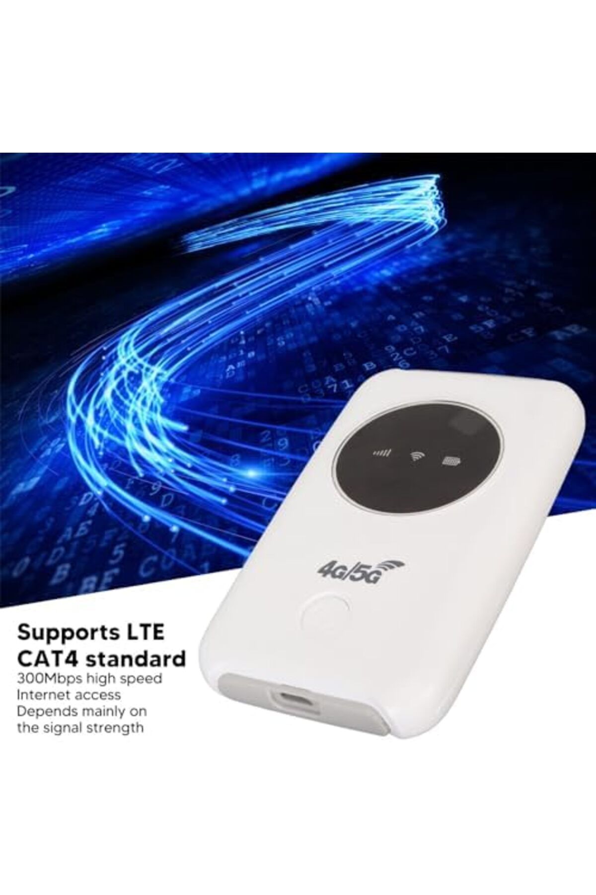 SUKILO-مودم واي فاي 4G LTE مفتوح، راوتر نقطة اتصال واي فاي 5G مع فتحة SIM، واي فاي محمول بسرعة 300 ميجابت في الثانية 4