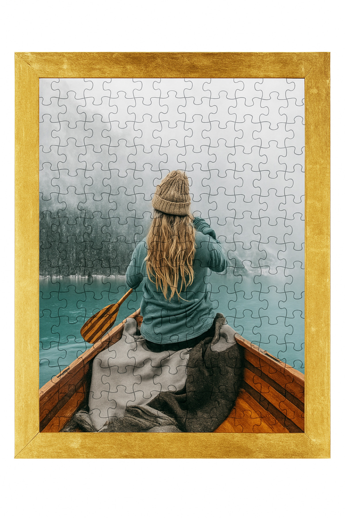 絵画 #flk040091 Flaneur 66x48 1000lik PUZZLE Çerçevesi Ön Yüzey Pvcli - Fiyatı