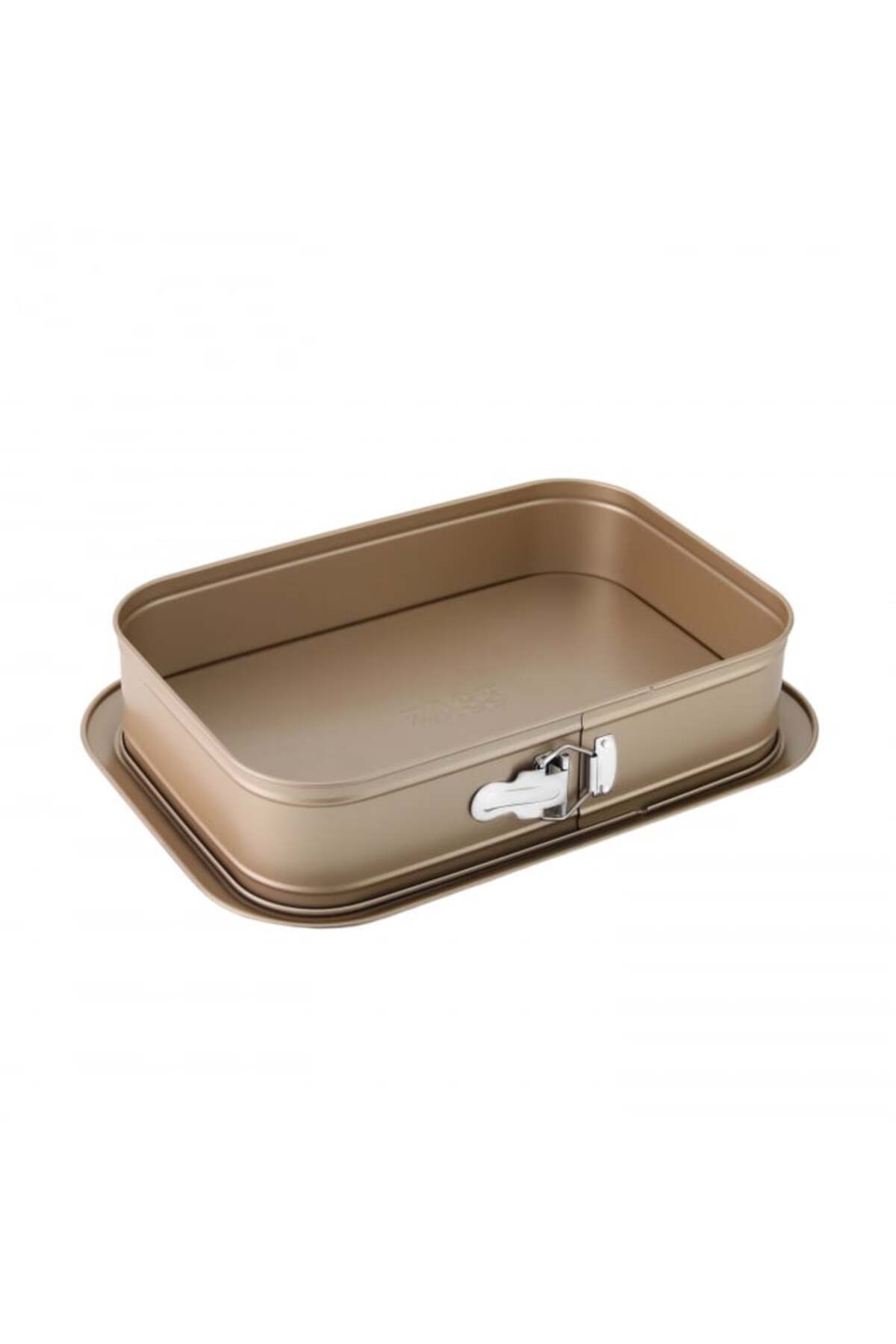 Zass-Rectangular Baking Tray with Detachable Base Gourmet, ZG-BW 06, Bronze - NEW 1