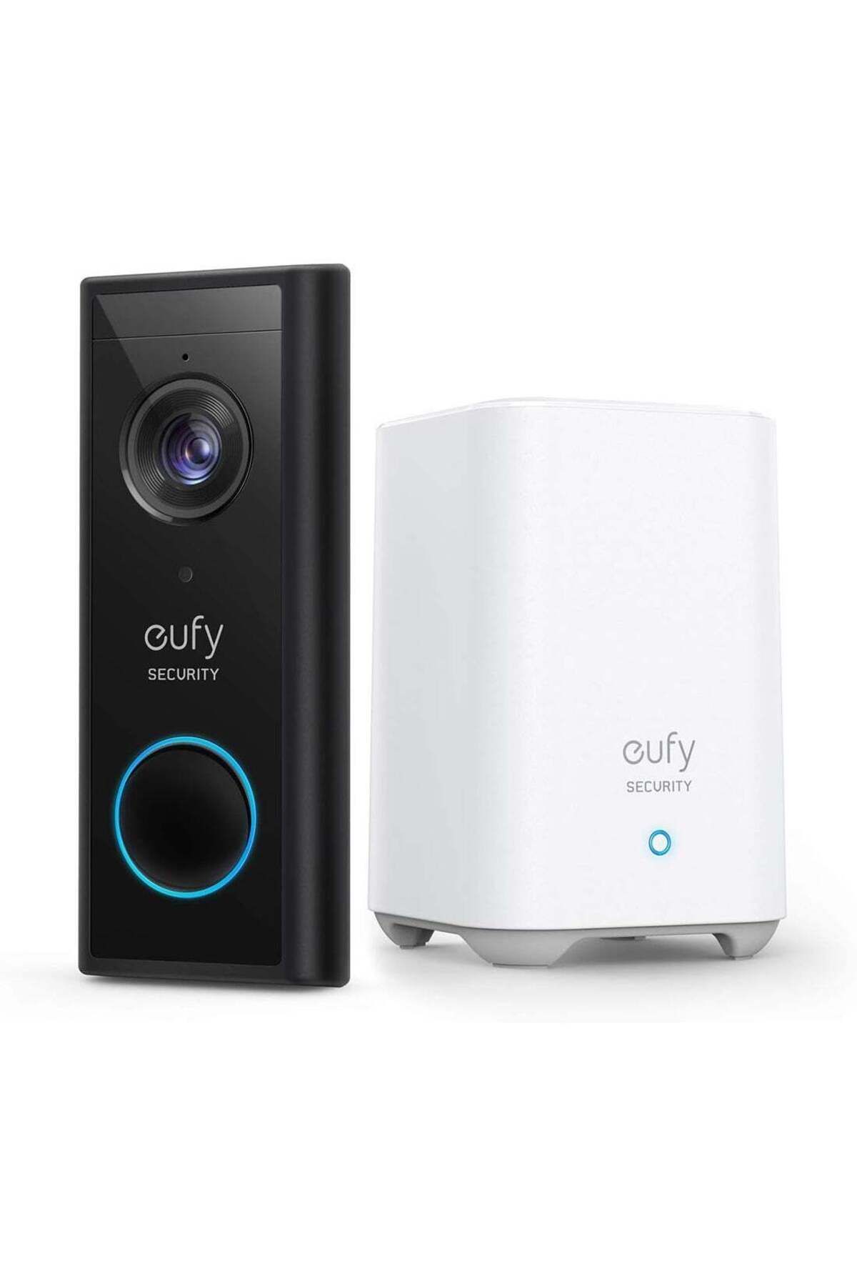 Eufy Security-, Wireless Video Doorbell (Battery-Powered) with 2K HD, No Monthly Fee, On-Device AI fo 3