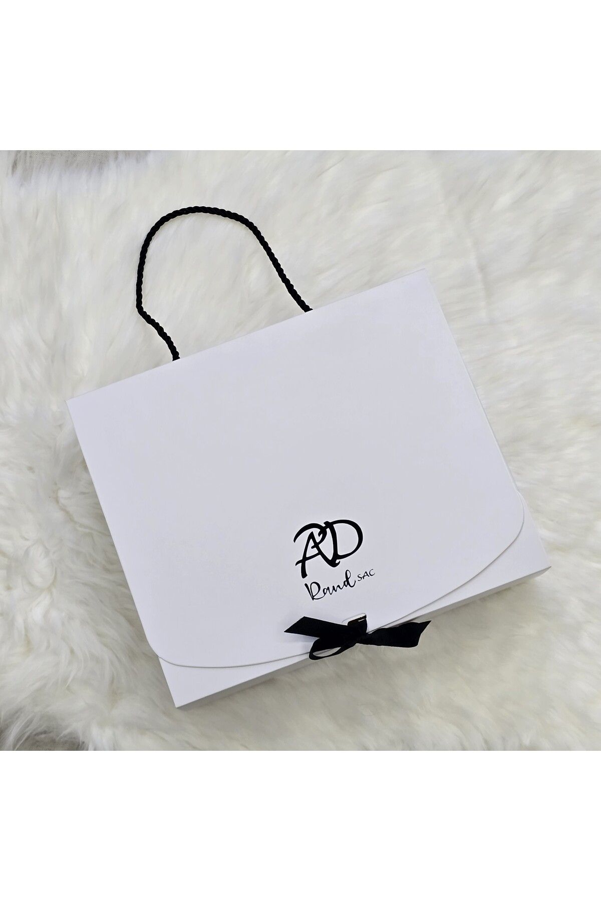 Randsac-Teal Bag Low & High Edges with Round Handle 2