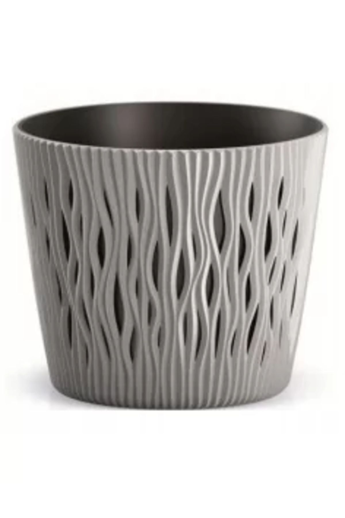 Prosperplast-Decorative Flower Pot, Rectangular, for Railings, Brown, 39.6 x 27.2 x 22.5 cm, Ratolla Railing 5