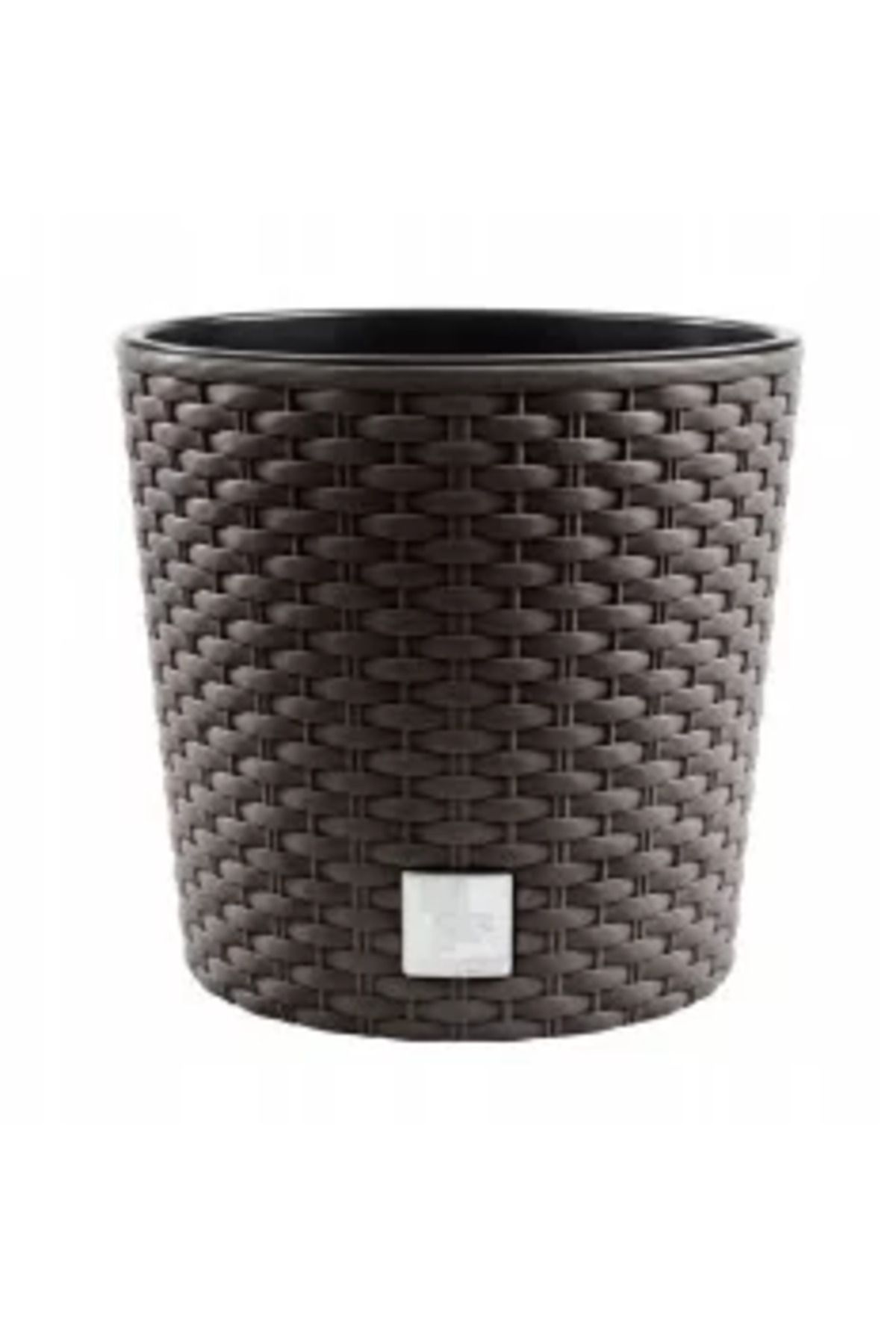 Prosperplast-Decorative Flower Pot, Rectangular, for Railings, Brown, 39.6 x 27.2 x 22.5 cm, Ratolla Railing 4