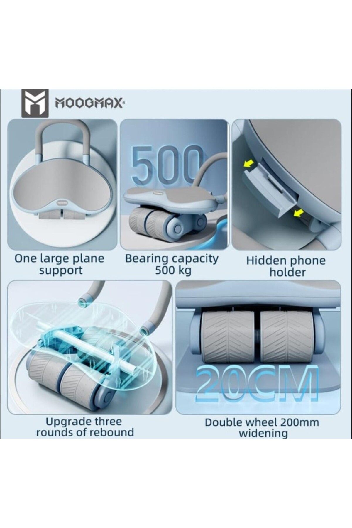MOOGMAX-MX-QYJ036 Automatic Rebound Abdominal Exerciser 3