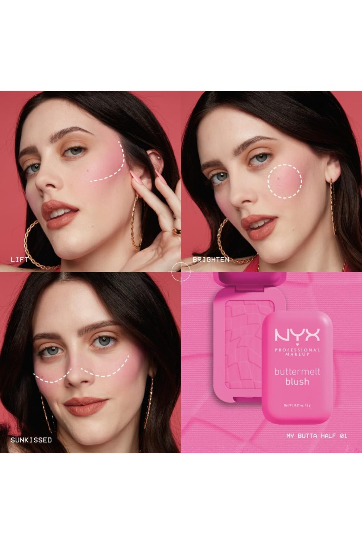 NYX-Blush in Watermelon - Getting Boota 5g 6