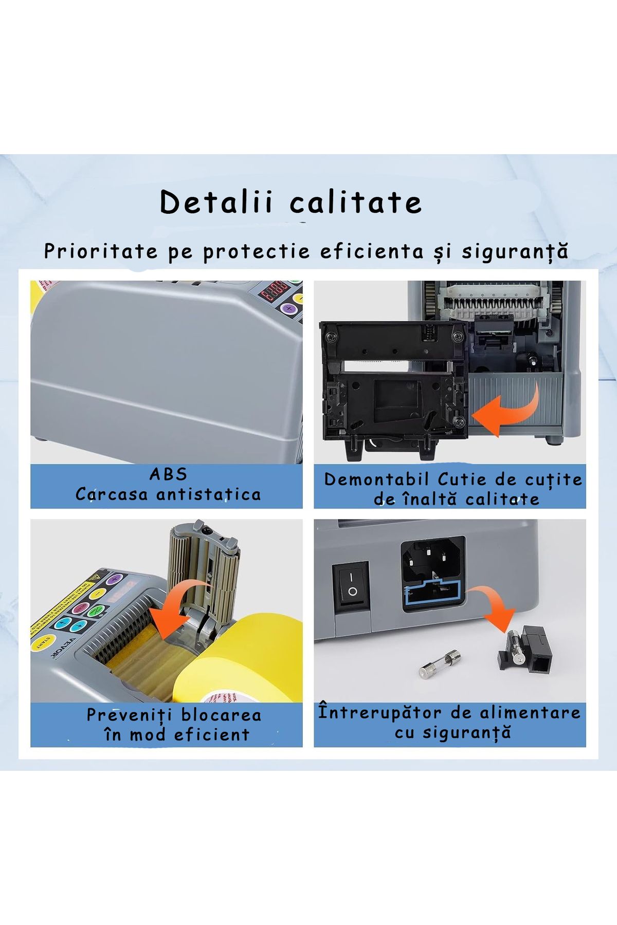 WePro Store-Distribuitor automat de bandă, mod dual, presetat sau ciclic, cu ecran LED 6