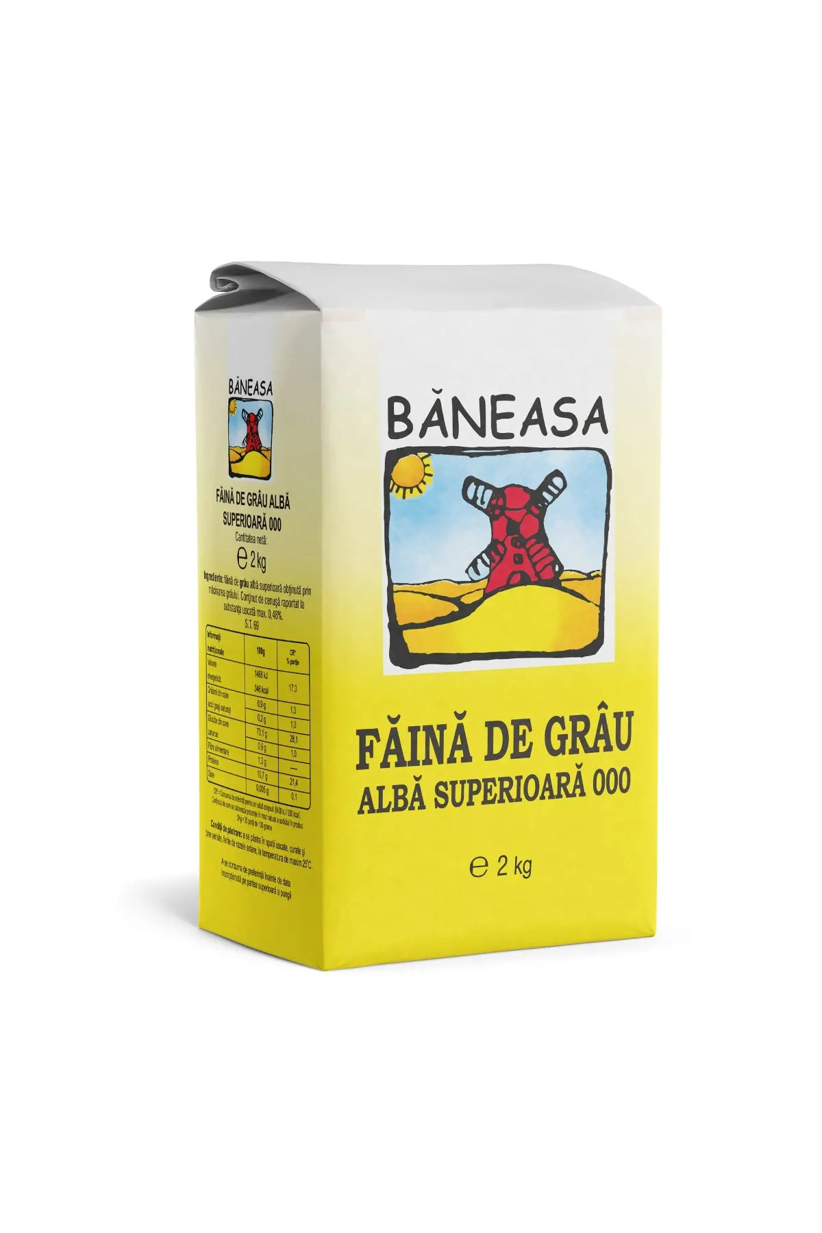 Baneasa Faina alba de grau 000 2kg