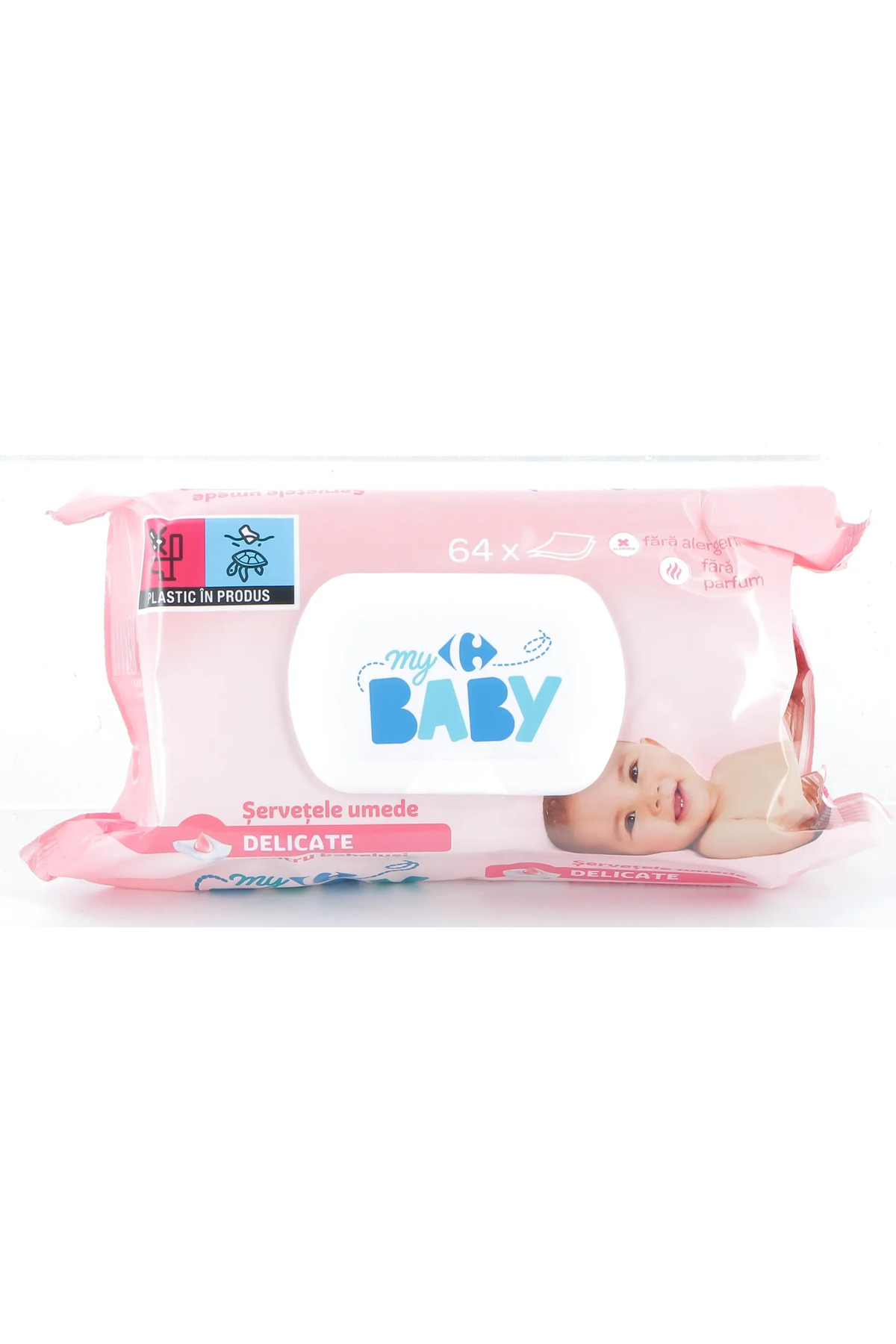 Carrefour Servetele umede bebe senzitive 64bucati