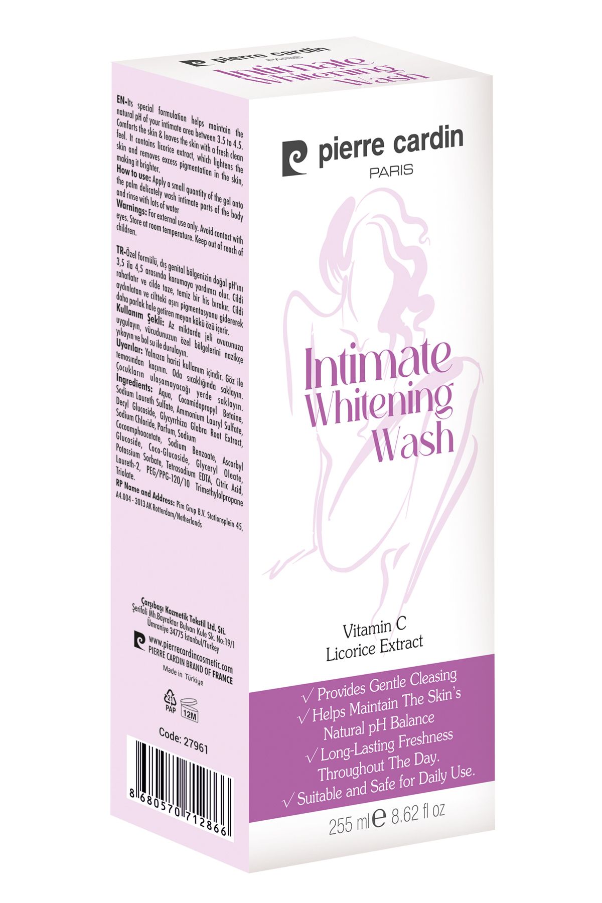 Pierre Cardin-Intimate Whitening Wash with Licorice Extract-Whitening Genital Area with Licorice Extract 4