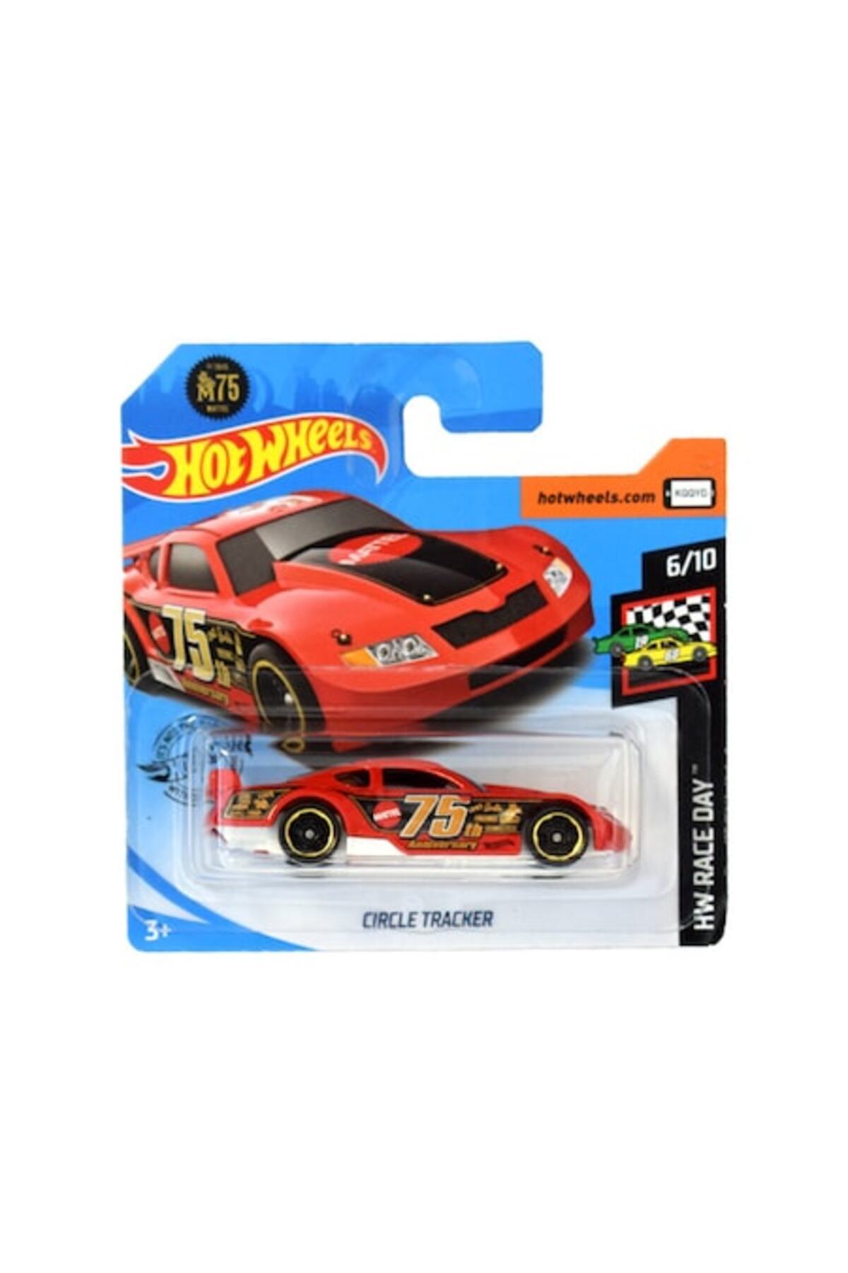 Masinuta Metalica Hot Wheels, Circle Tracker, Rosu, 1:64