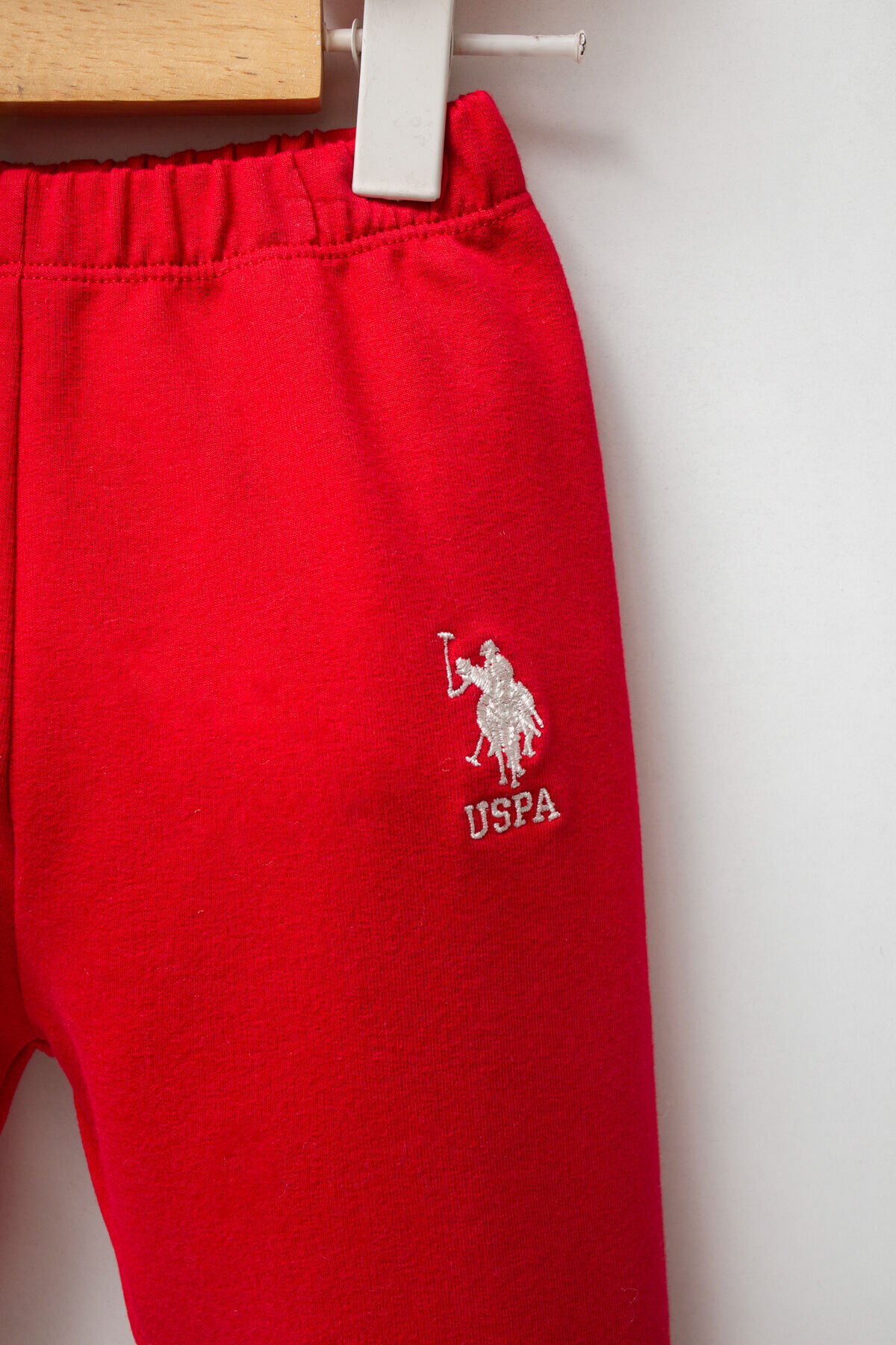 ست قرمز دخترانه نوزاد U.S. Polo Assn. — 4