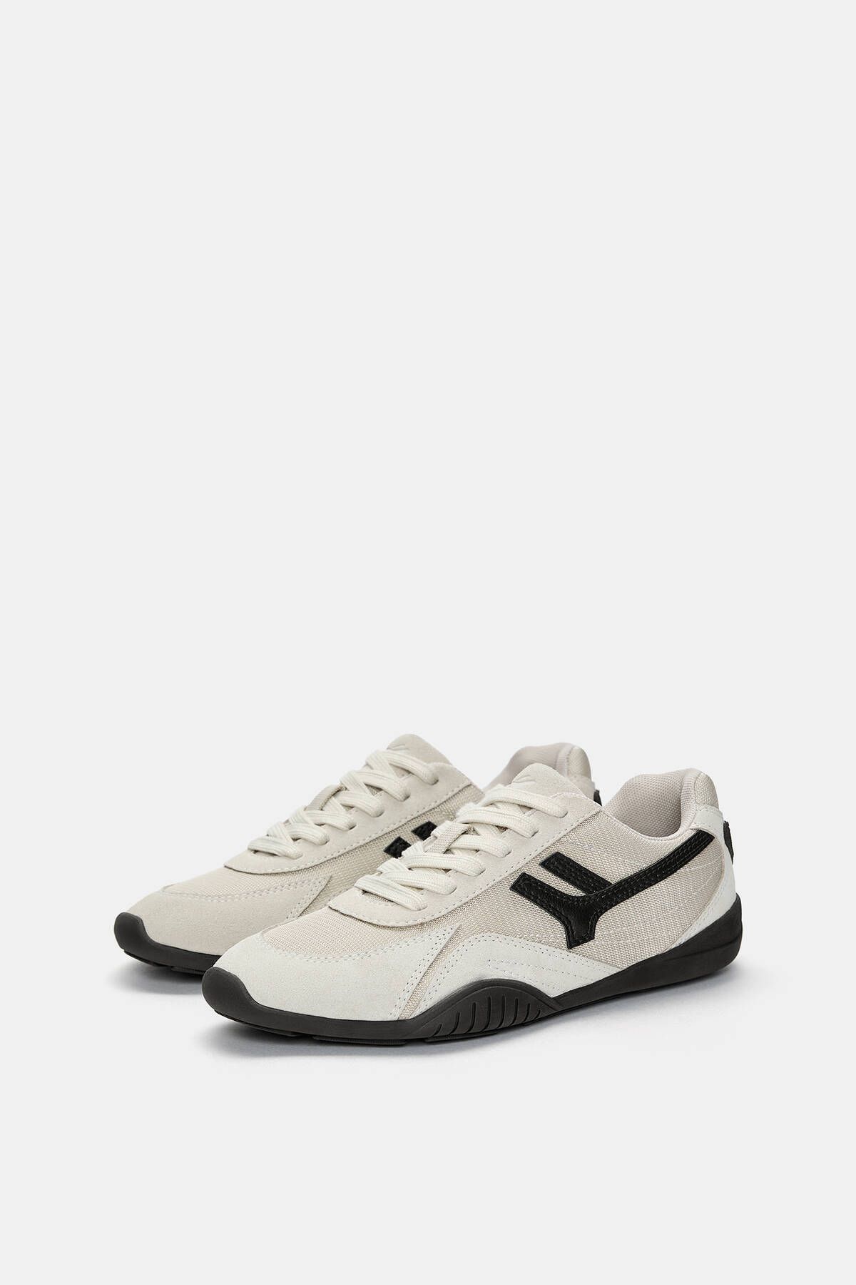 Pull & Bear-Retro fabric trainers 1